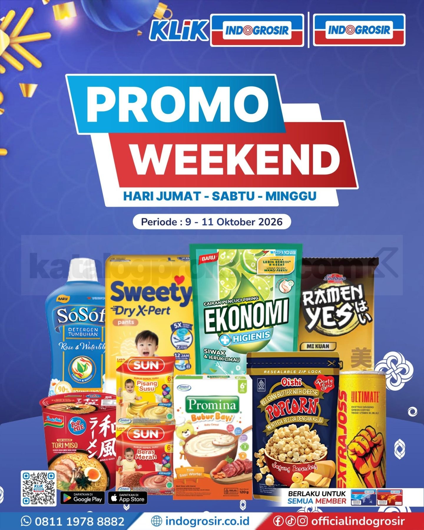 Promo JSM INDOGROSIR Weekend 09-11 Oktober 2026 Promo JSM INDOGROSIR Weekend 09-11 Oktober 2026