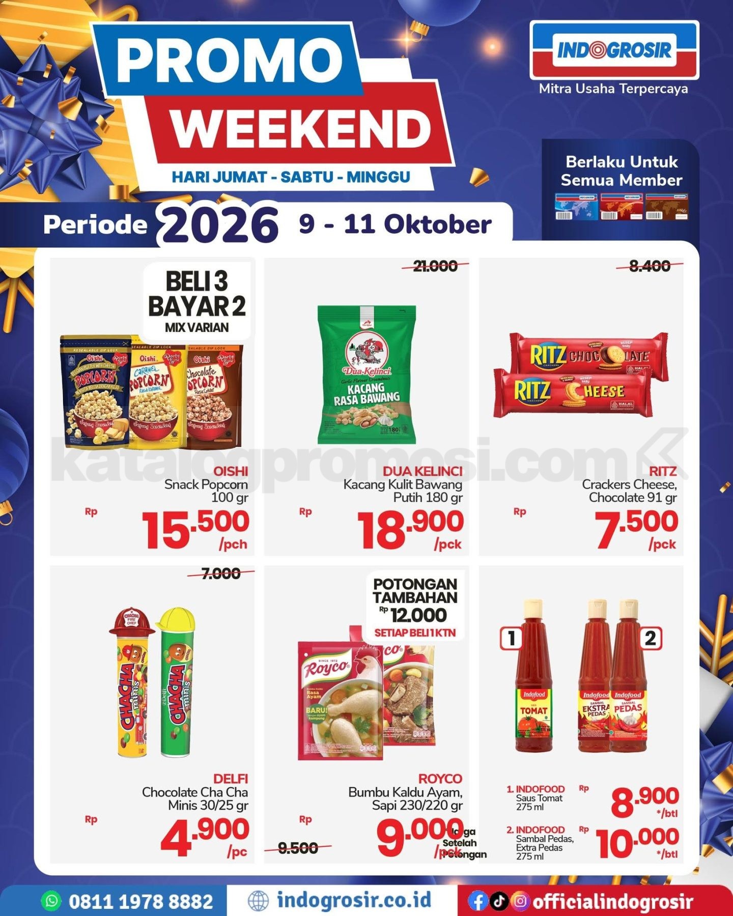 Promo JSM INDOGROSIR Weekend 09-11 Oktober 2026 Promo JSM INDOGROSIR Weekend 09-11 Oktober 2026 1