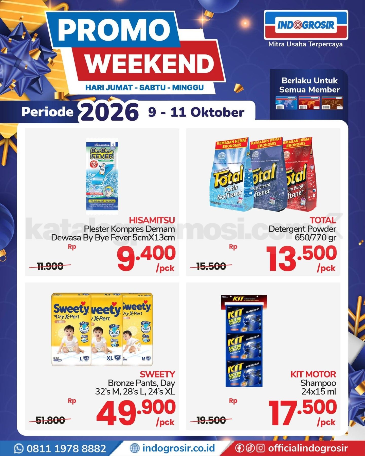Promo JSM INDOGROSIR Weekend 09-11 Oktober 2026 Promo JSM INDOGROSIR Weekend 09-11 Oktober 2026 5