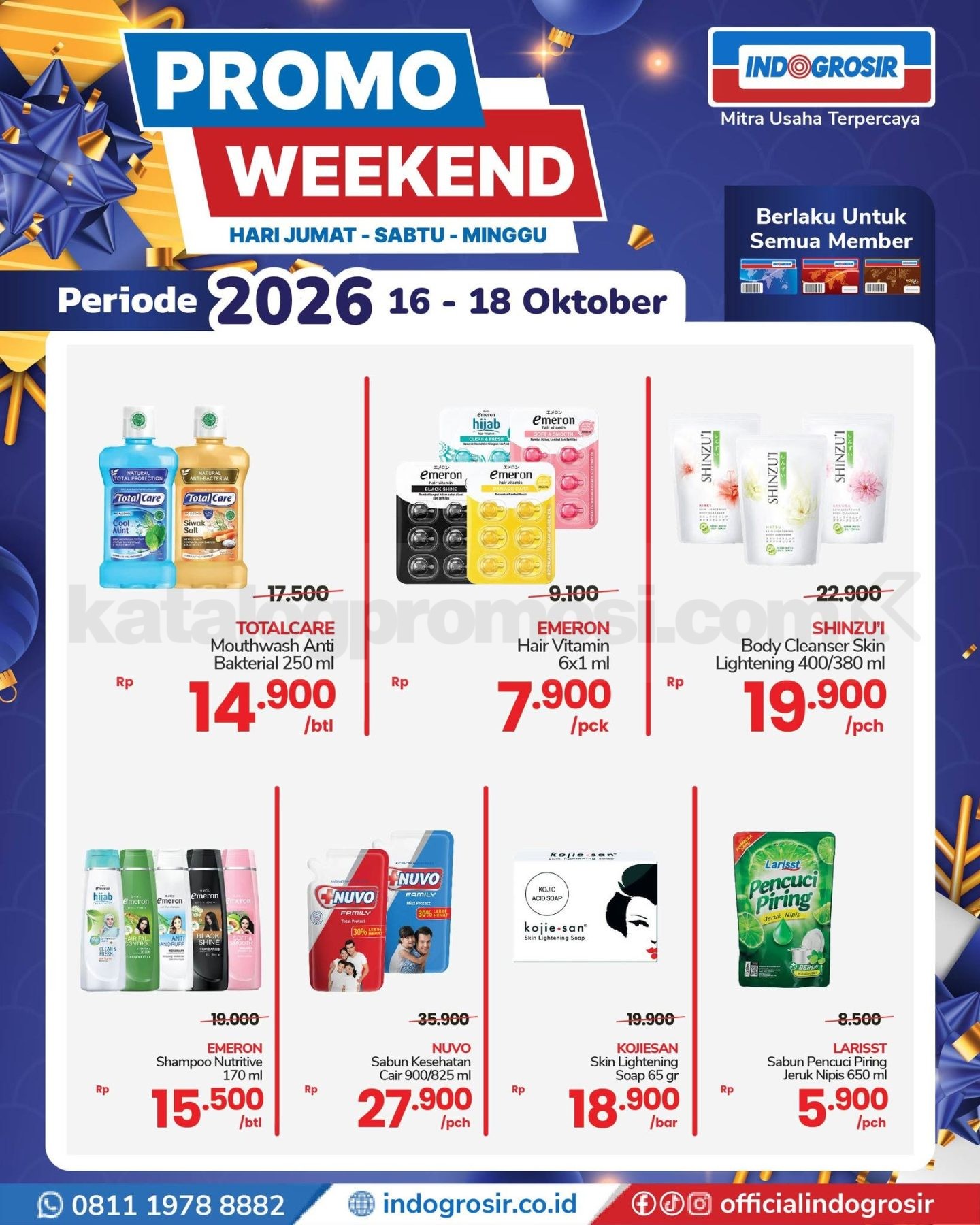 Promo JSM INDOGROSIR Weekend 16-18 Oktober 2026 Promo JSM INDOGROSIR Weekend 16-18 Oktober 2026 3