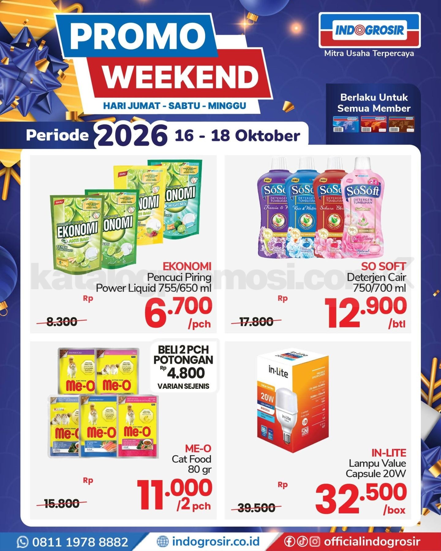 Promo JSM INDOGROSIR Weekend 16-18 Oktober 2026 Promo JSM INDOGROSIR Weekend 16-18 Oktober 2026 5