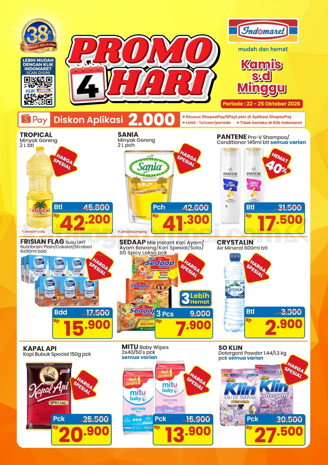 Promo JSM Indomaret 22-25 Oktober 2026 Minggu Ini Promo JSM Indomaret 22-25 Oktober 2026 Minggu Ini