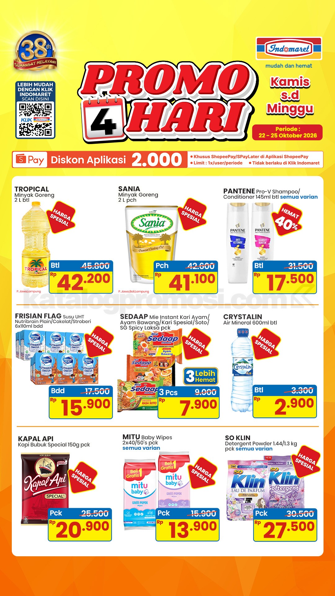 Promo JSM Indomaret 23-25 Oktober 2026 Minggu Ini Promo JSM Indomaret 22-25 Oktober 2026 Minggu Ini