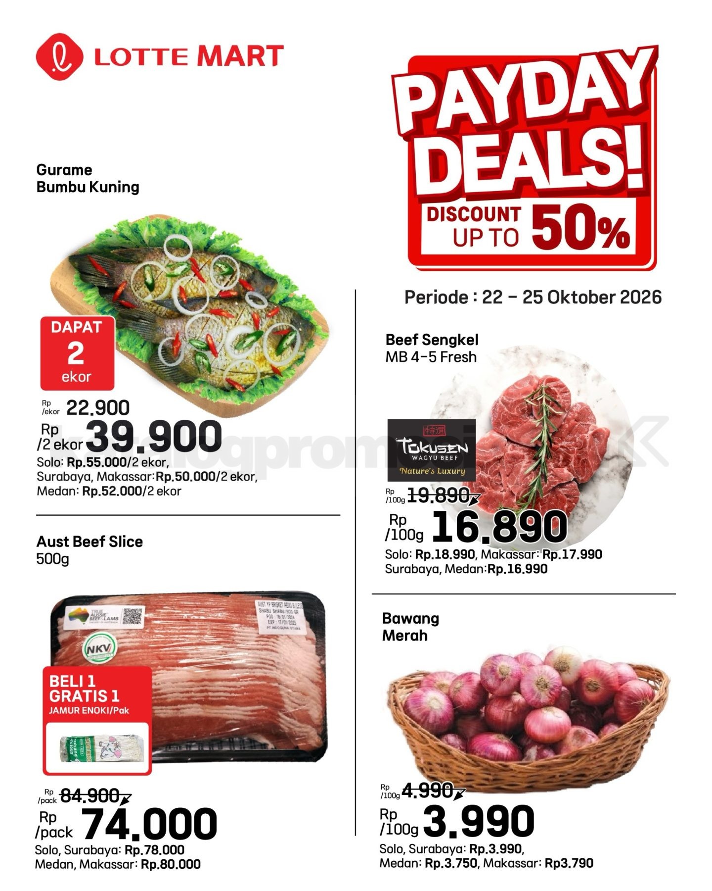 Promo JSM Lottemart Weekend 22-25 Oktober 2026