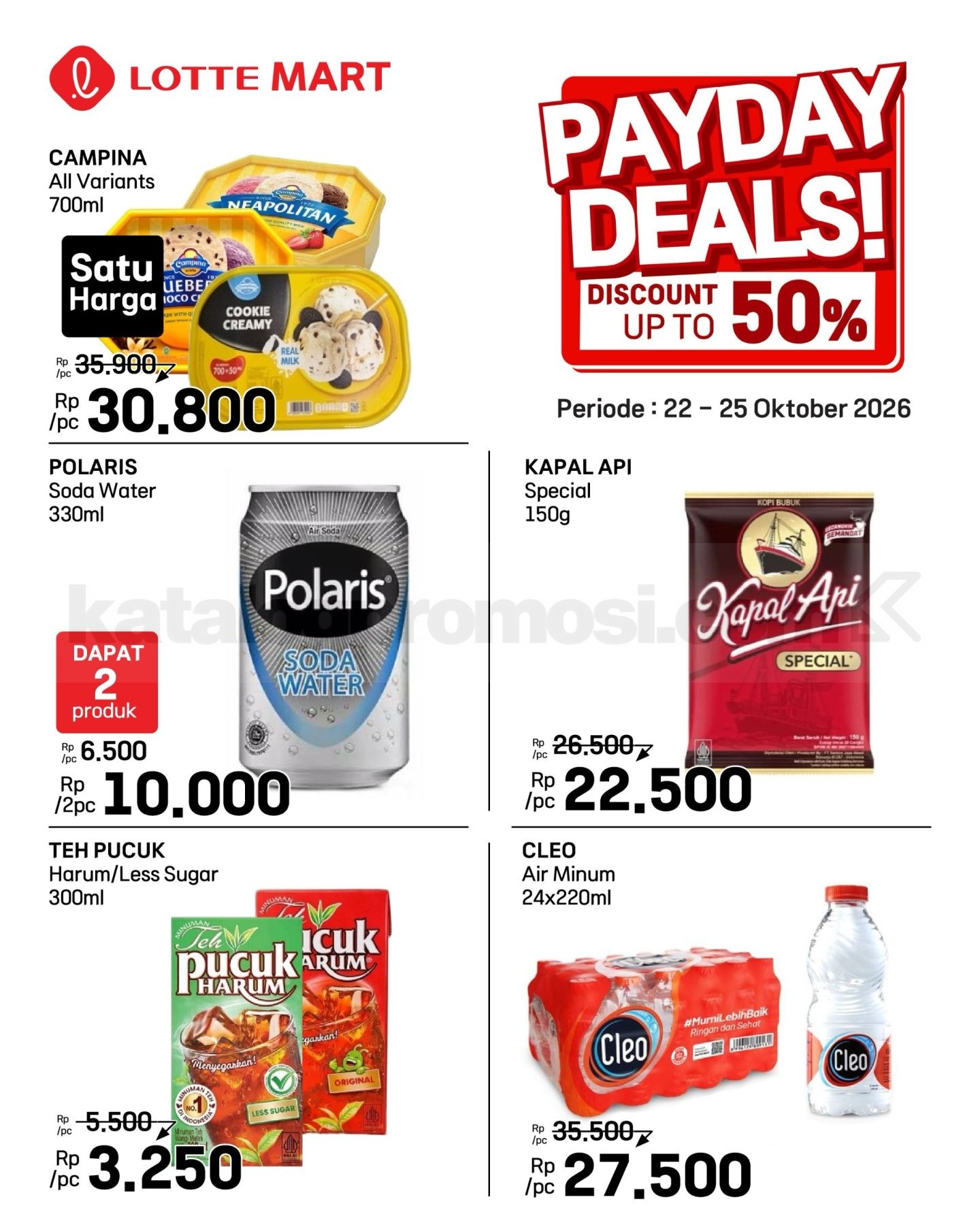 Promo JSM Lottemart Weekend 22-25 Oktober 2026