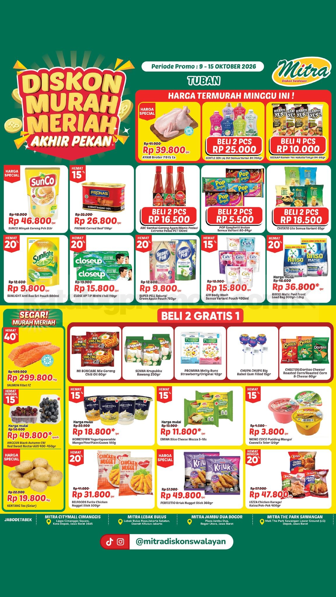 Promo JSM Mitra Diskon Swalayan 09-15 Oktober 2026