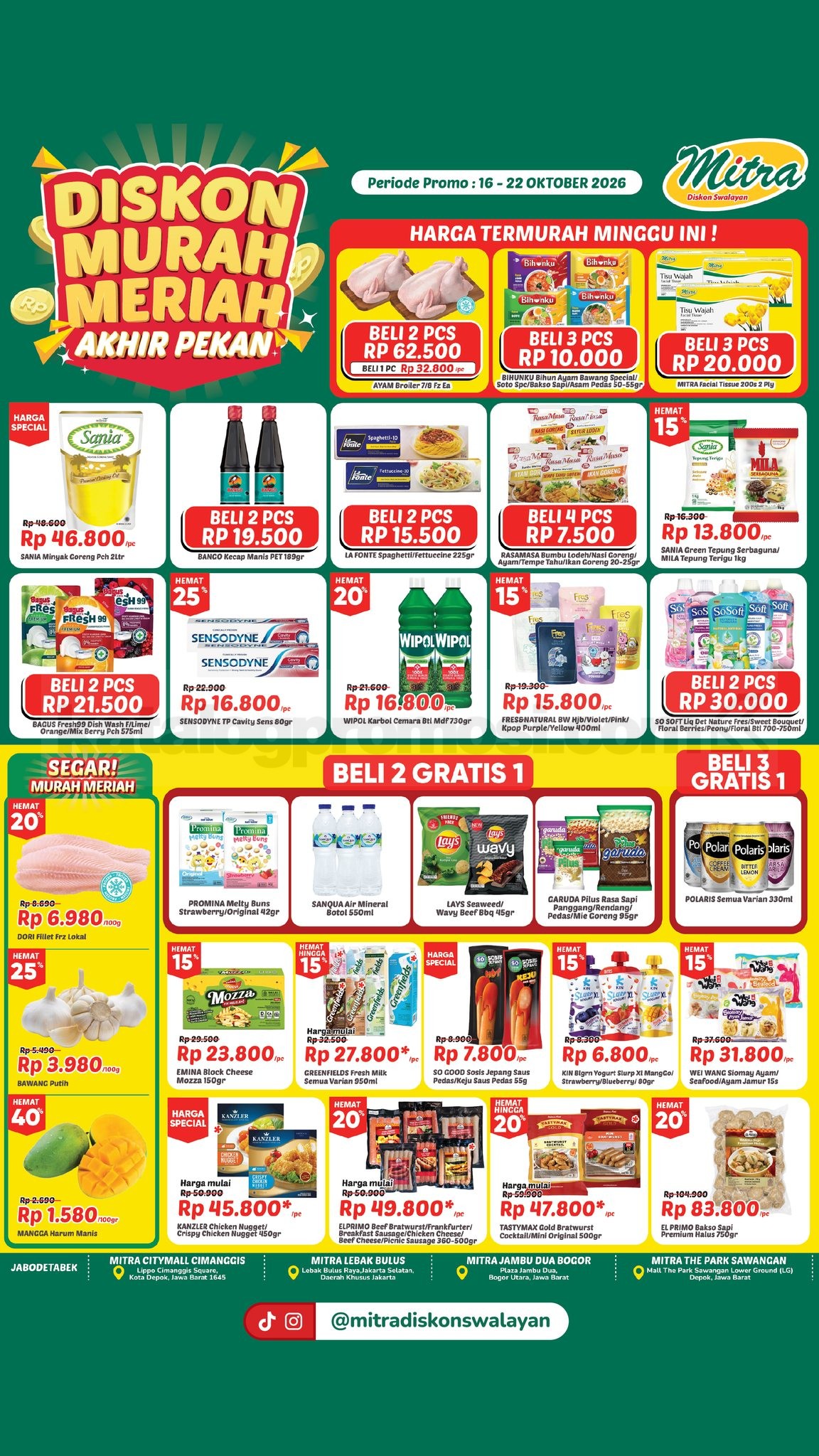Promo JSM Mitra Diskon Swalayan 16-22 Oktober 2026