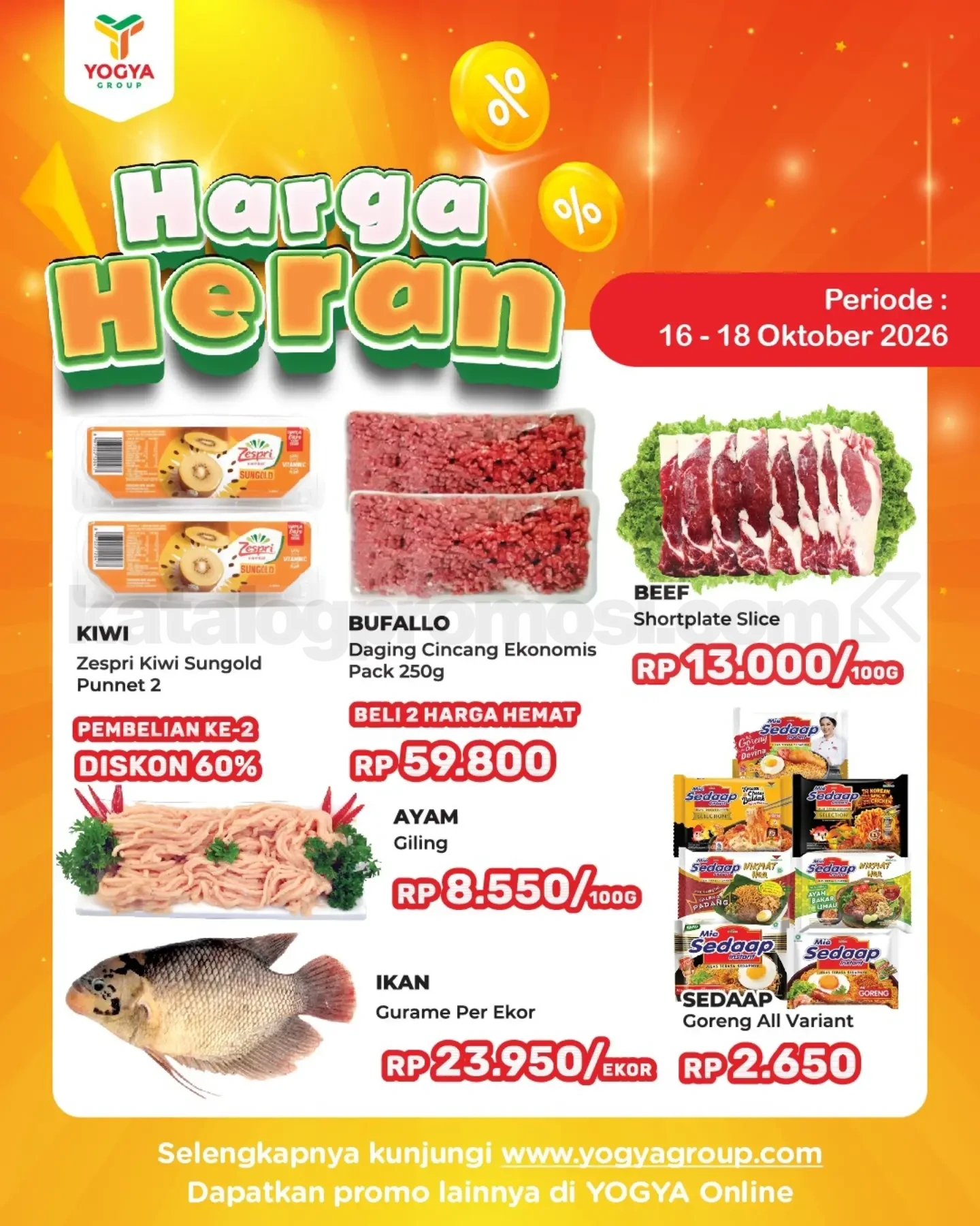 Promo JSM TOSERBA YOGYA HARGA HERAN 16-18 Oktober 2026