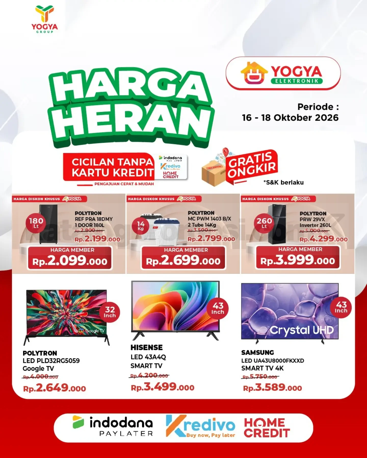 Promo JSM TOSERBA YOGYA HARGA HERAN 16-18 Oktober 2026