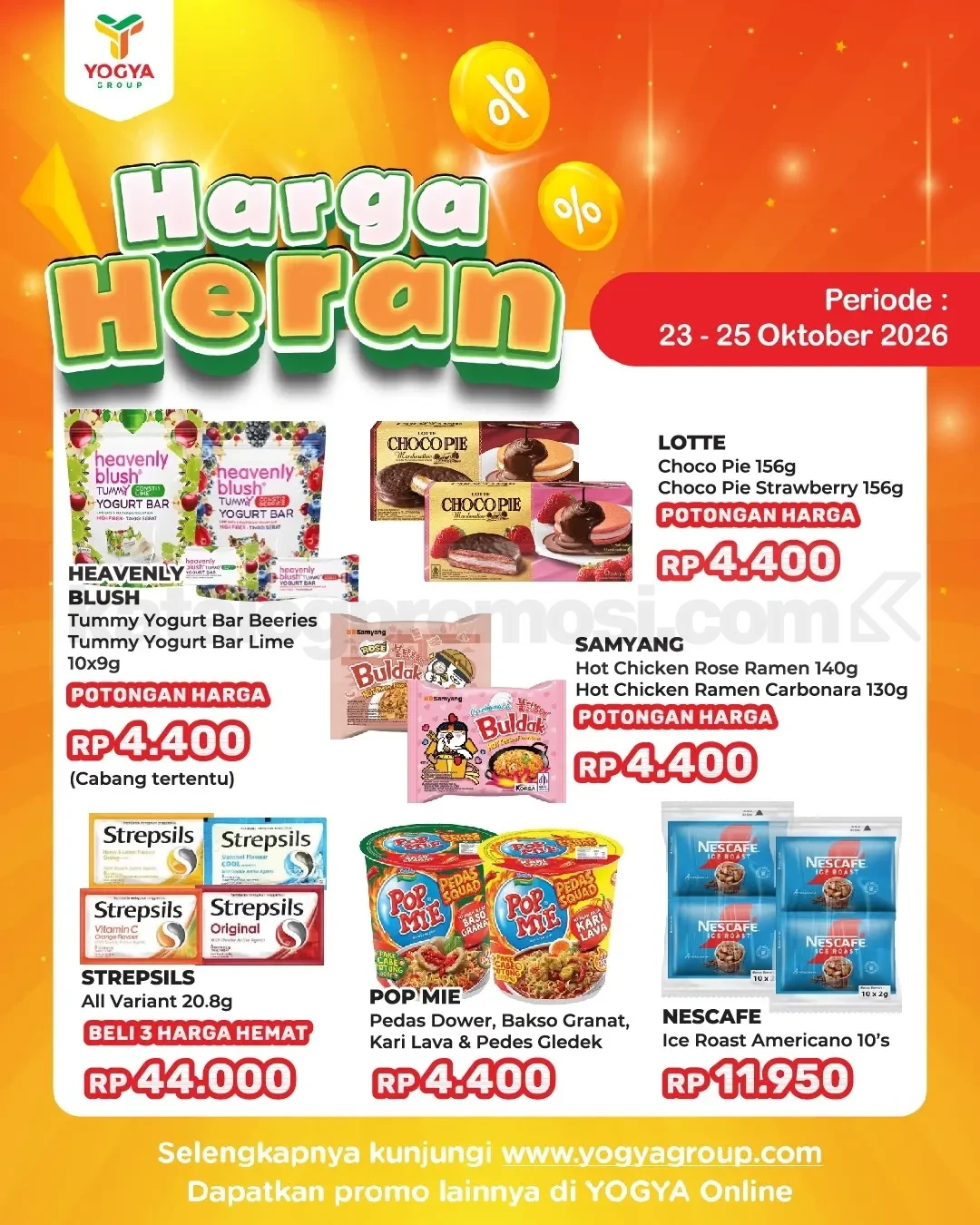 Promo JSM TOSERBA YOGYA HARGA HERAN 23-25 Oktober 2026