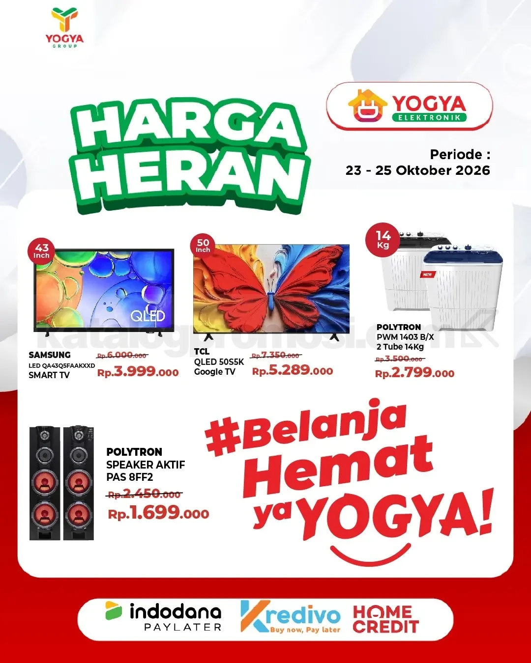 Promo JSM TOSERBA YOGYA HARGA HERAN 23-25 Oktober 2026
