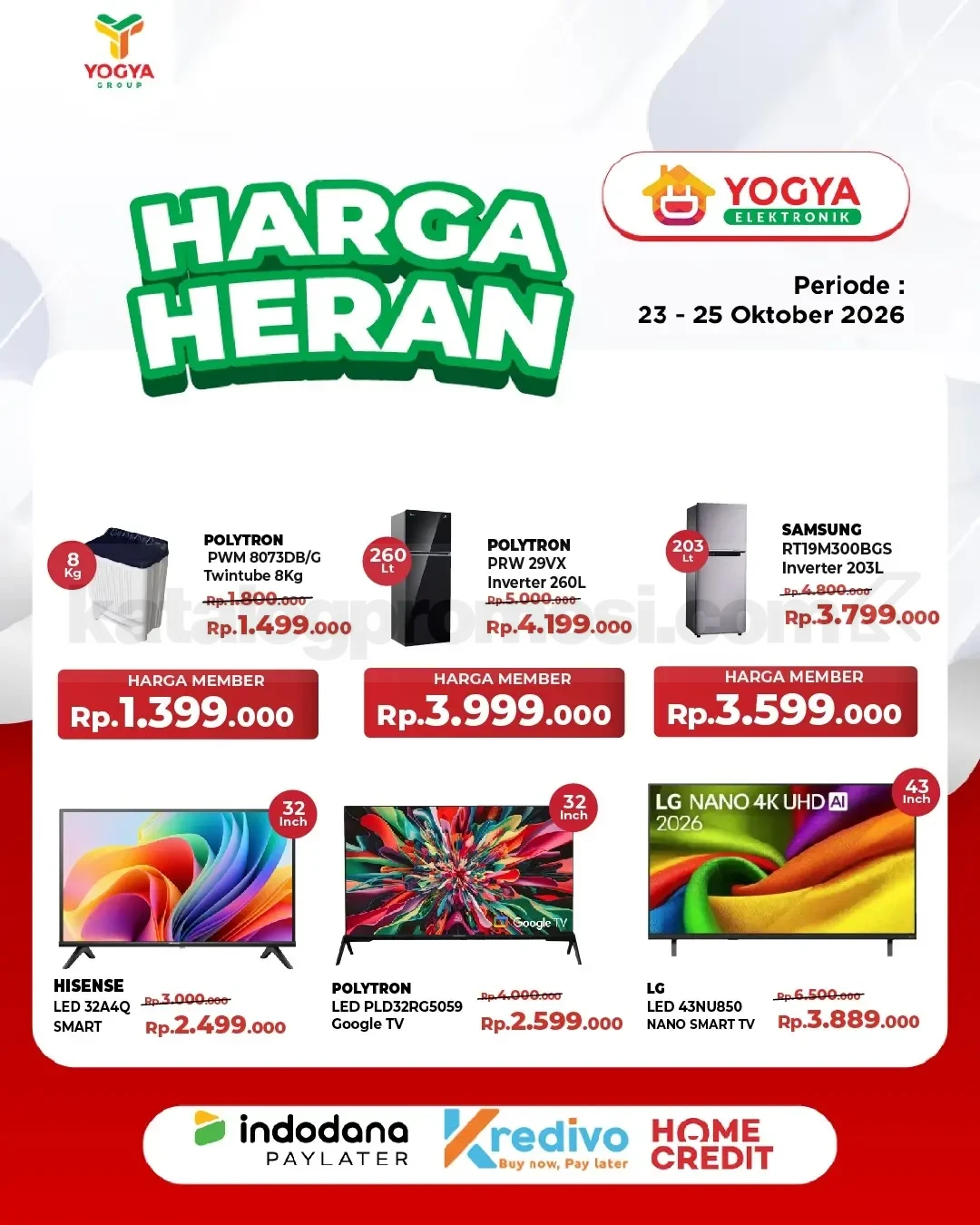 Promo JSM TOSERBA YOGYA HARGA HERAN 23-25 Oktober 2026
