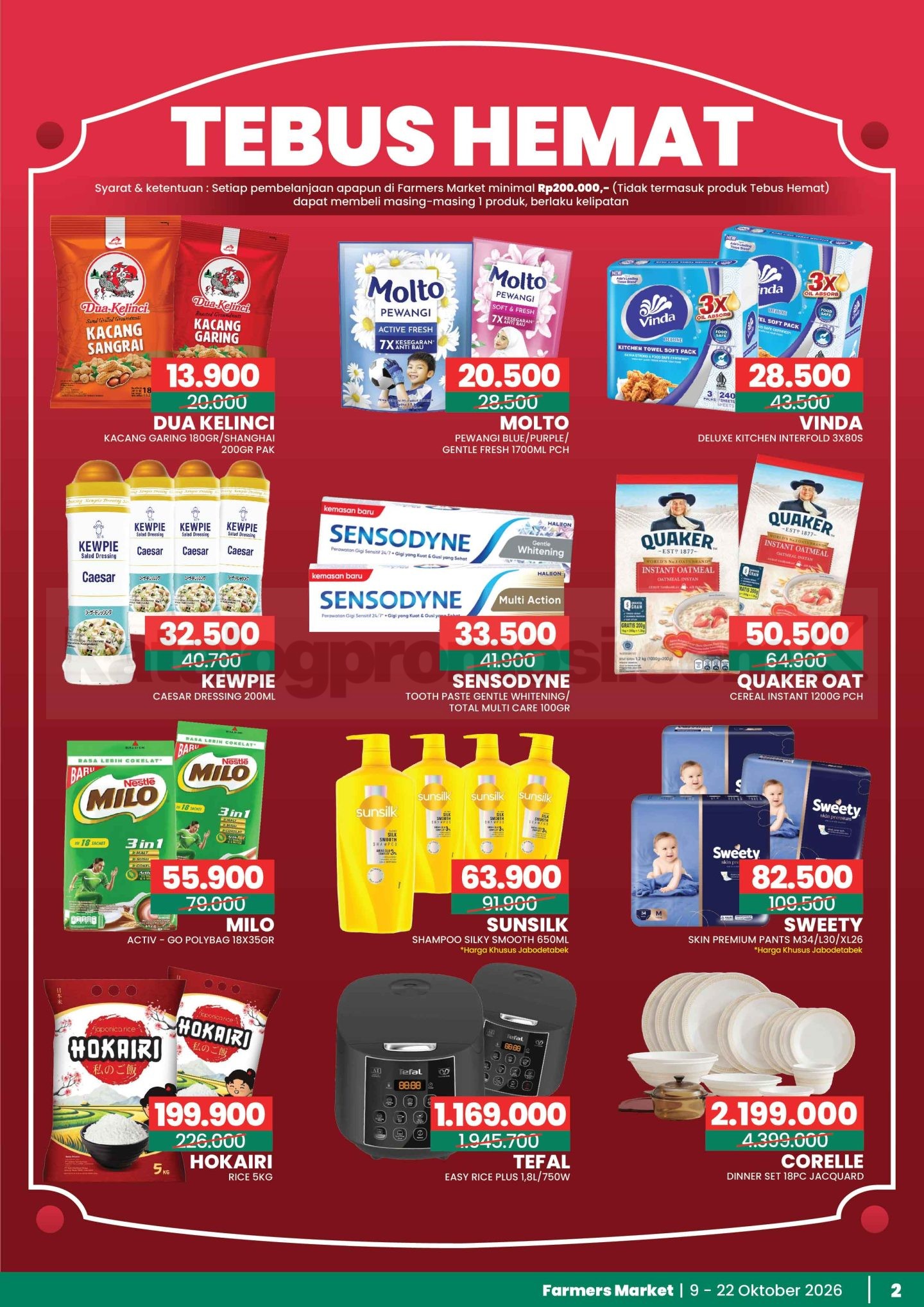 PROMO KATALOG FARMERS MARKET TERBARU 09-22 Oktober 2026
