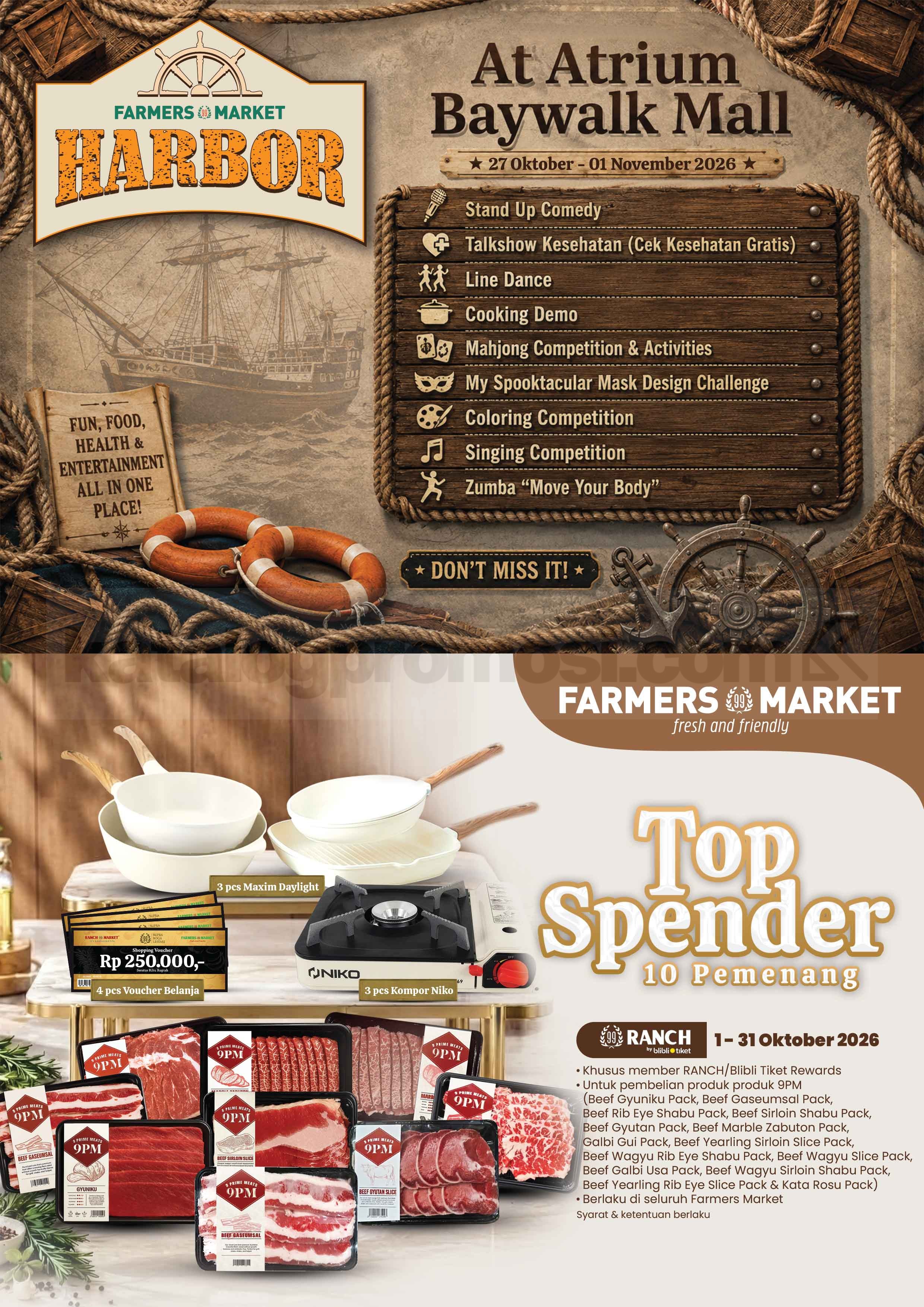 PROMO KATALOG FARMERS MARKET TERBARU 09-22 Oktober 2026