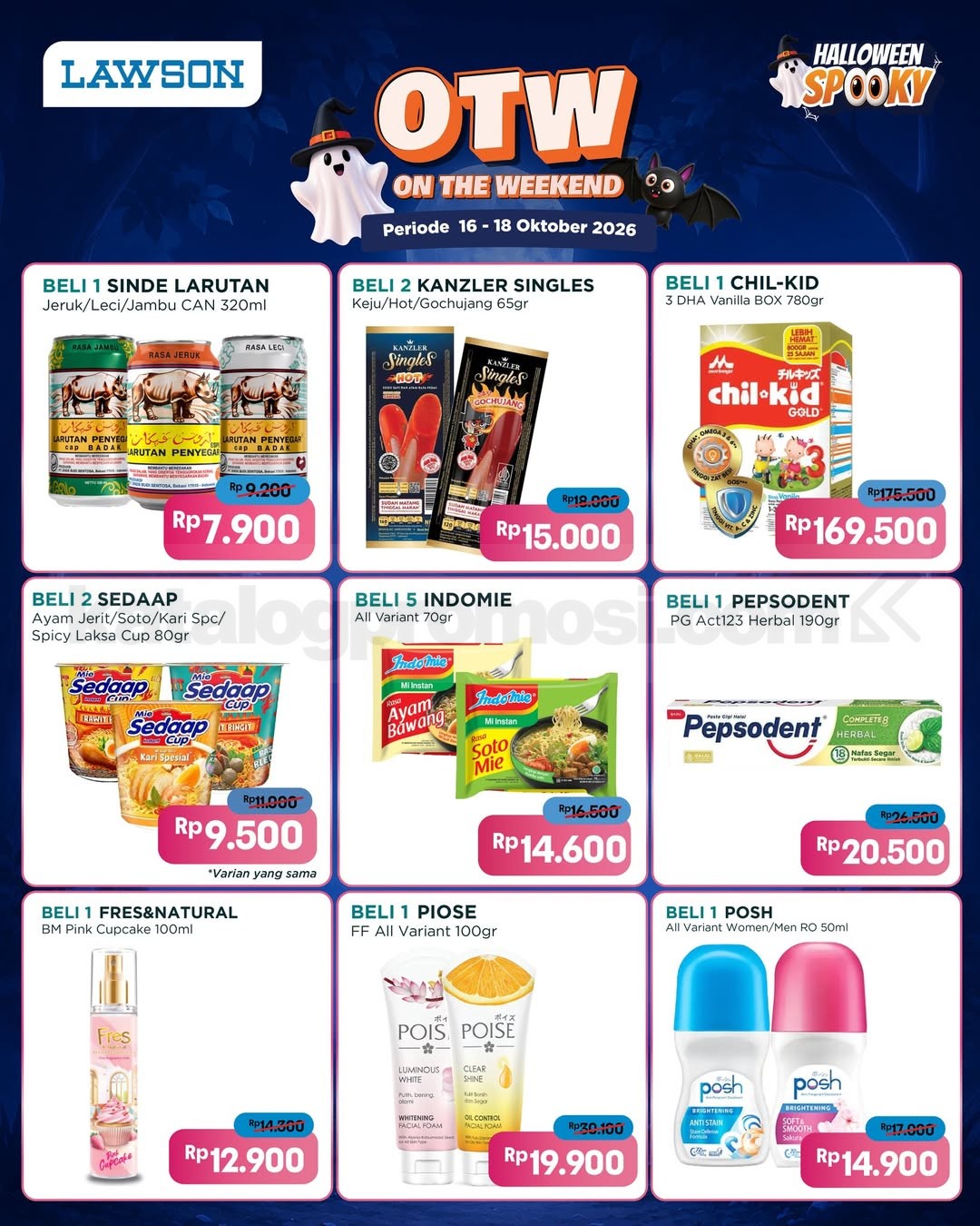 Promo Lawson OTW On The Weekend 16-18 Oktober 2026