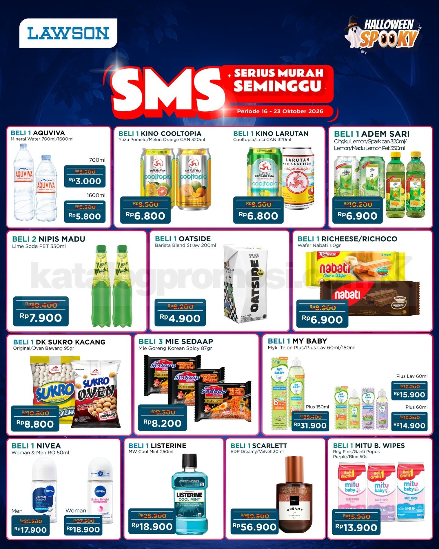 Promo LAWSON SMS Serius Murah Seminggu 16-23 Oktober 2026