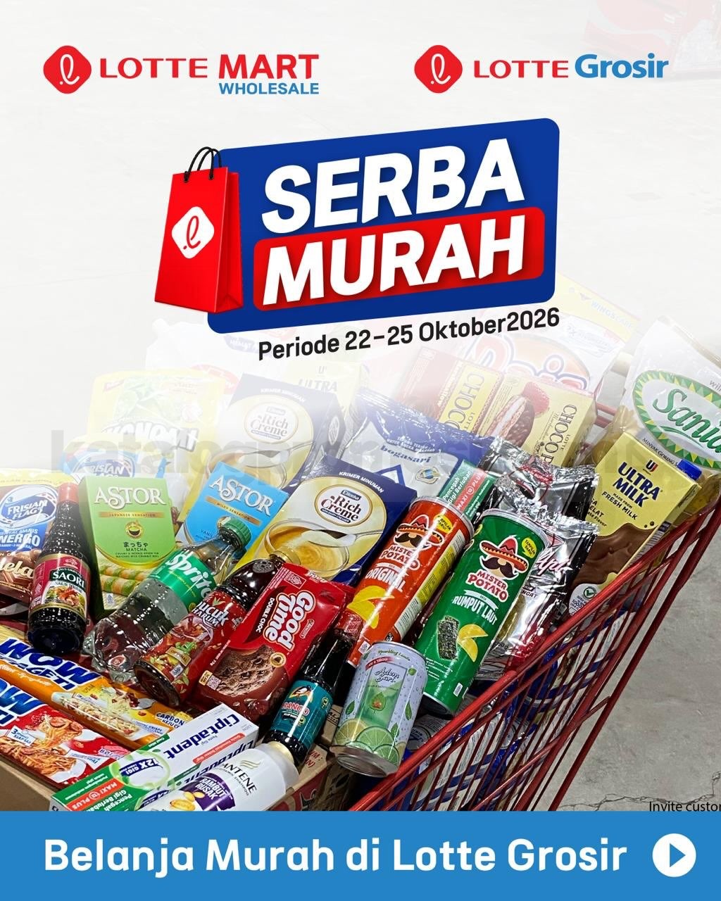 Promo LOTTE GROSIR HITS AKHIR PEKAN 22-25 Oktober 2026