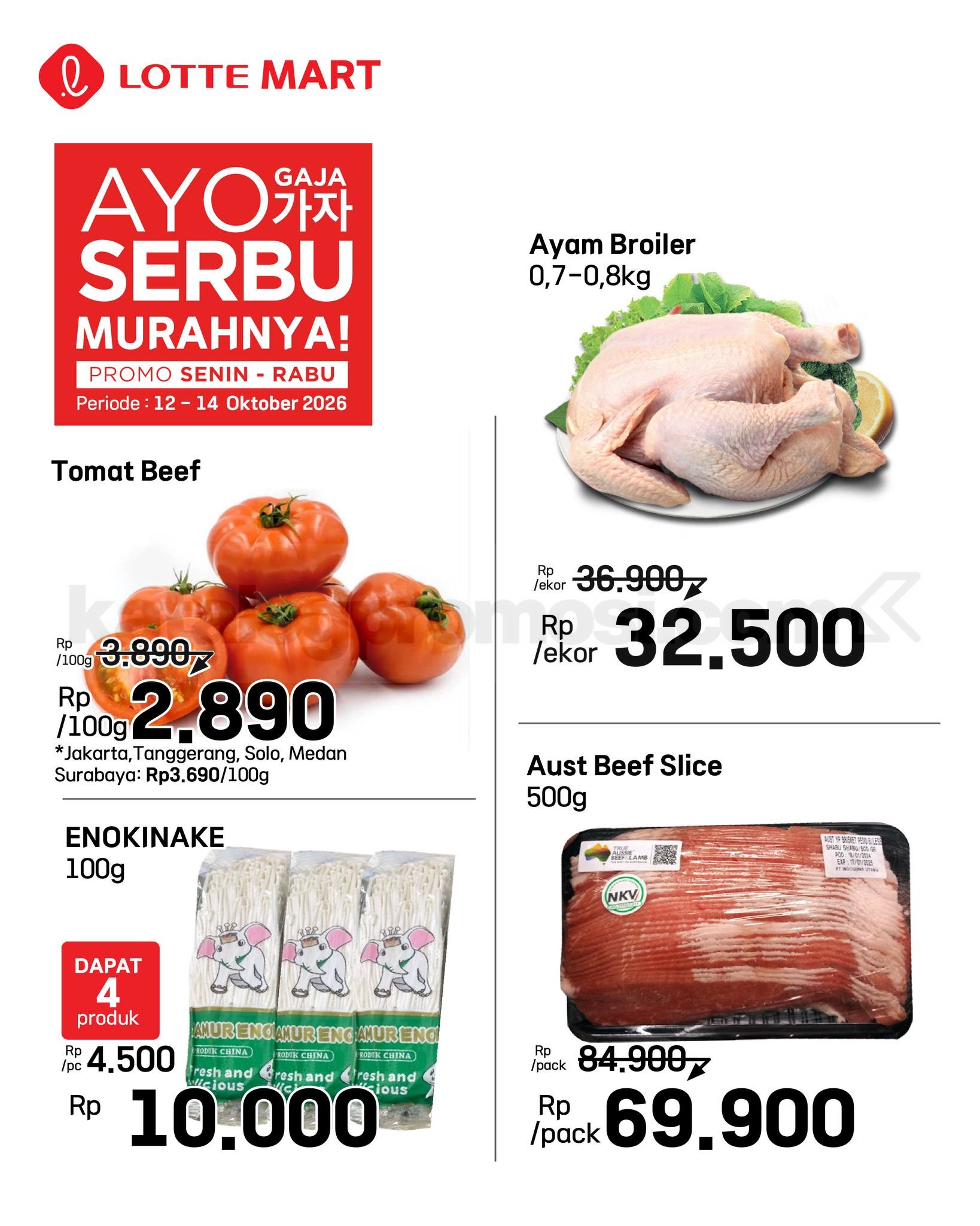 Promo LOTTEMART WEEKDAY SERBU 12-14 Oktober 2026