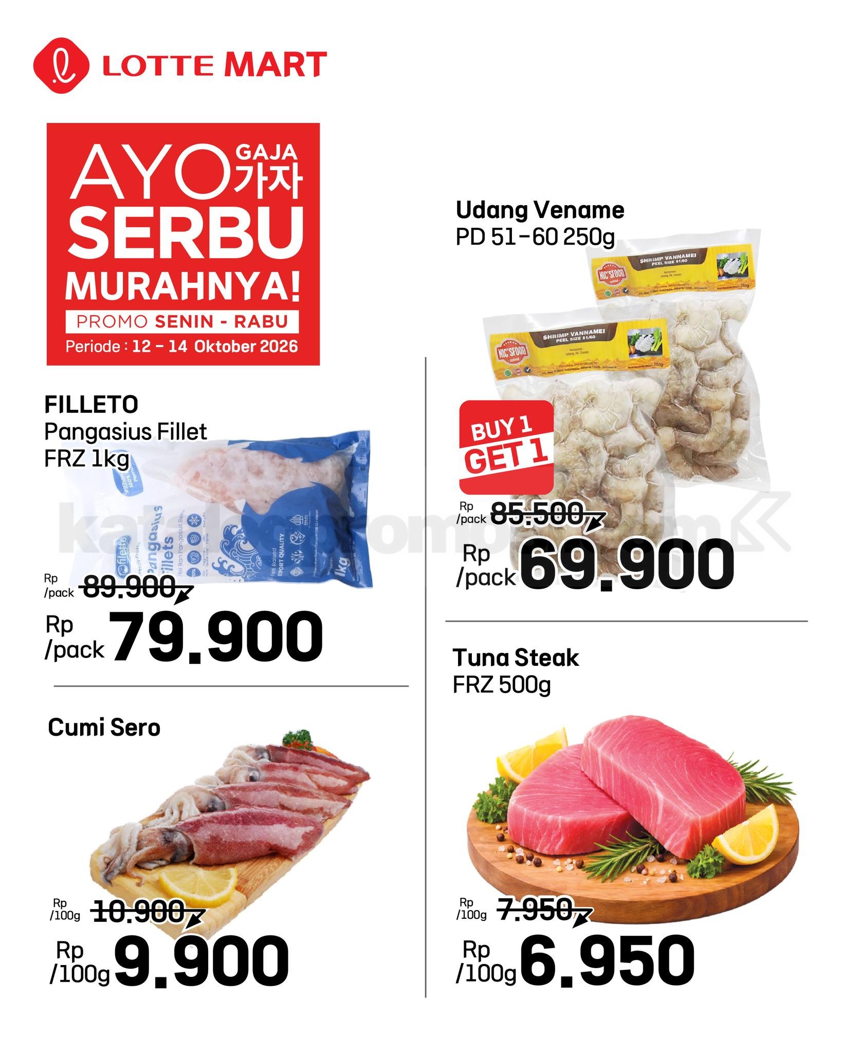 Promo LOTTEMART WEEKDAY SERBU 12-14 Oktober 2026