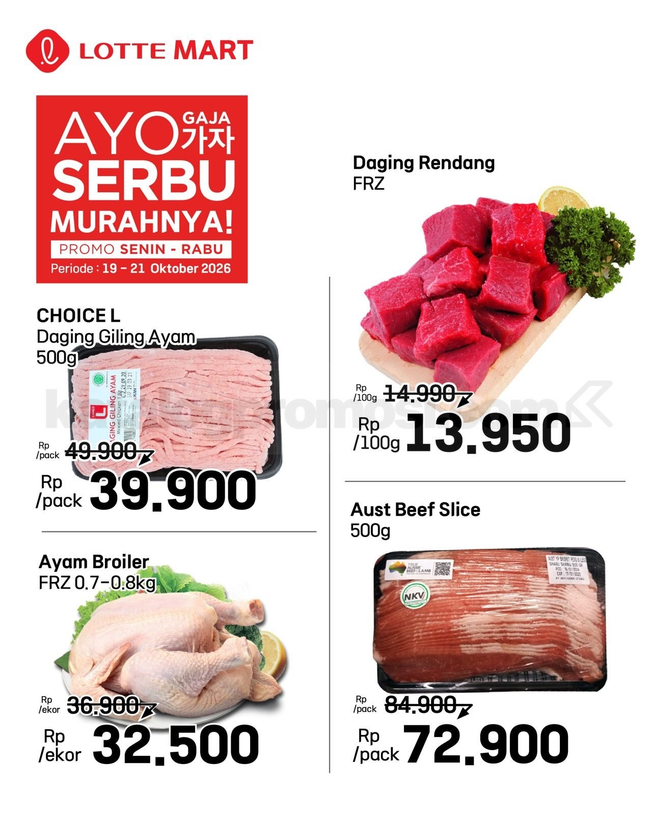 Promo LOTTEMART WEEKDAY SERBU 19-21 Oktober 2026