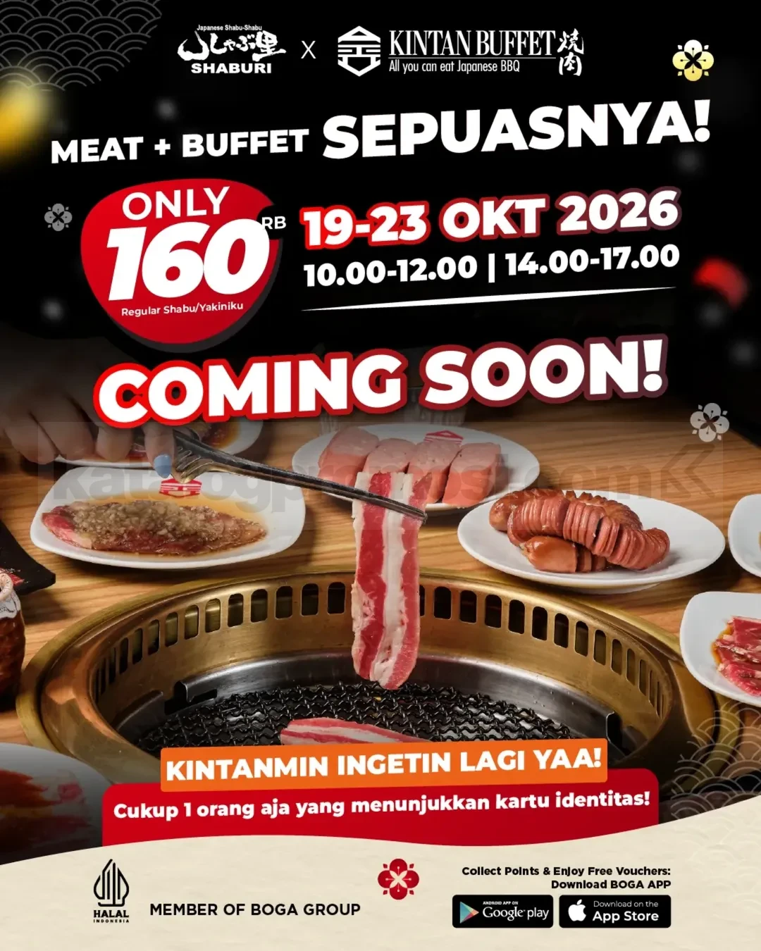 Promo Shaburi x Kintan Buffet AYCE Rp160.000 Khusus Millennial & Gen Z!