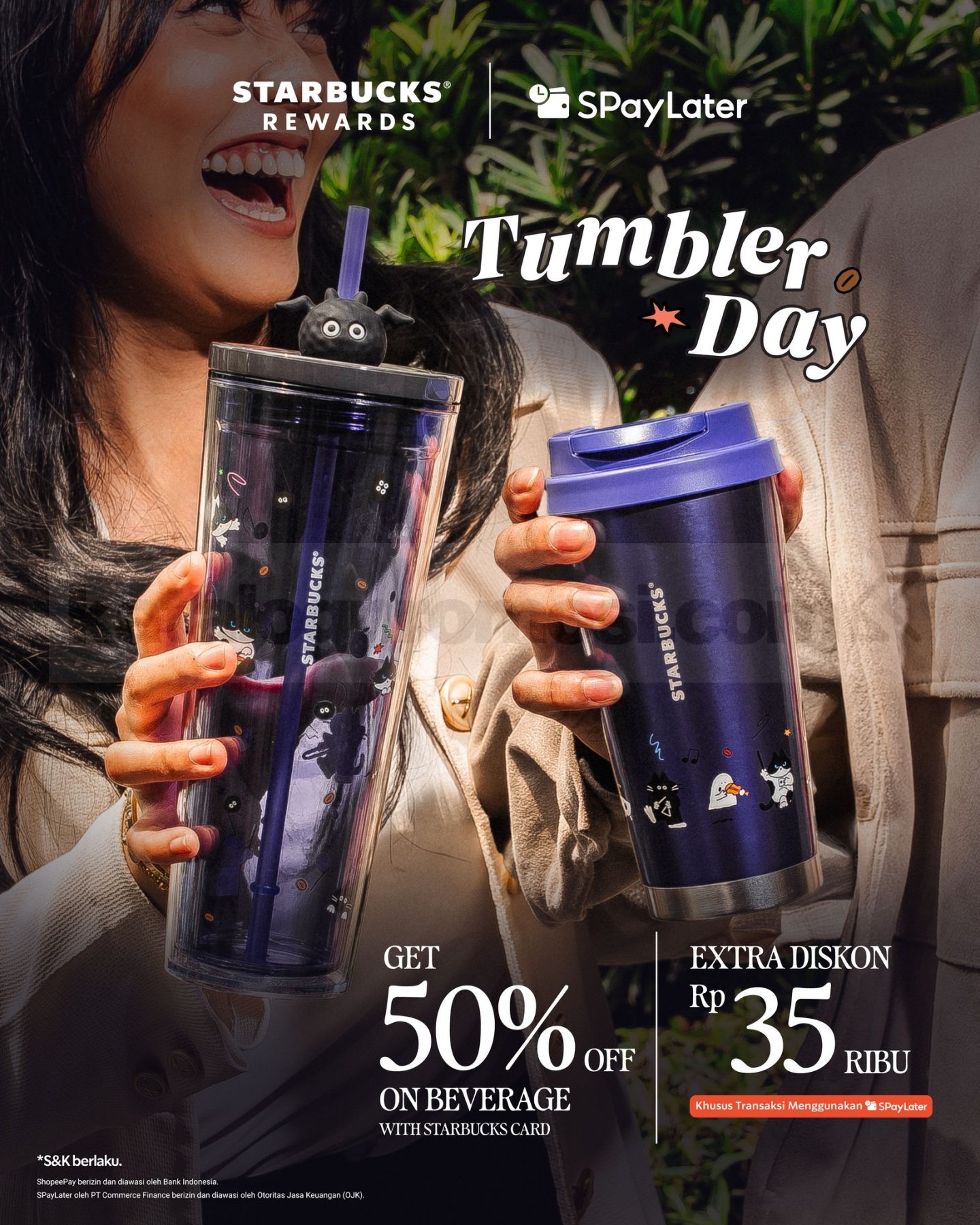 Promo Starbucks Tumbler Day Diskon 50% Minuman