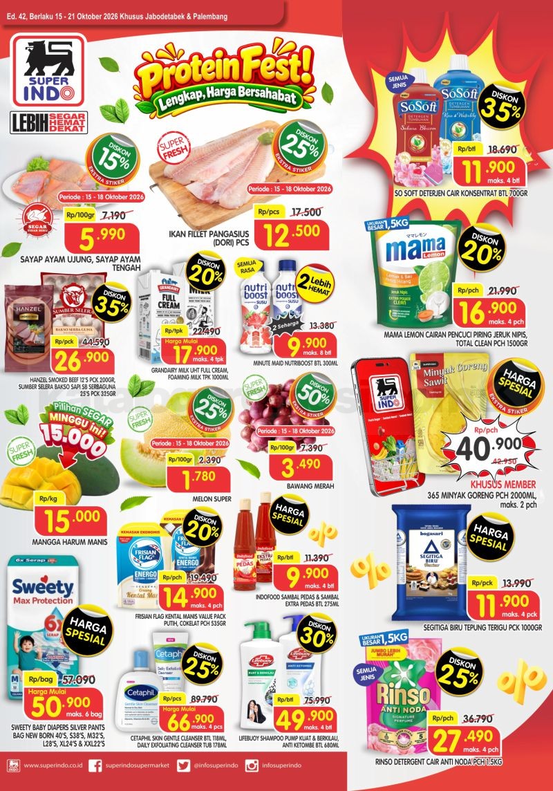 Promo Superindo Katalog 15-21 Oktober 2026