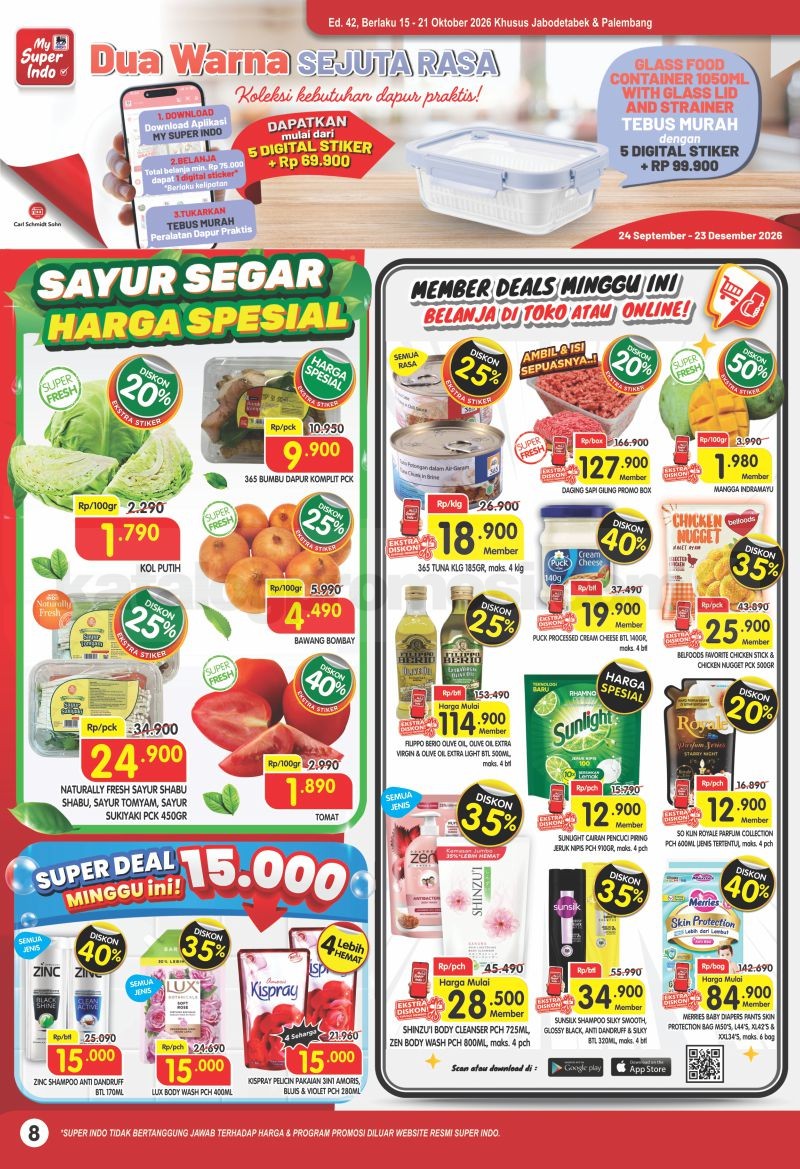 Promo JSM Superindo 16-18 Oktober 2026 Hemat Minggu Ini Promo JSM Superindo 16-18 Oktober 2026 Hemat Minggu Ini 2
