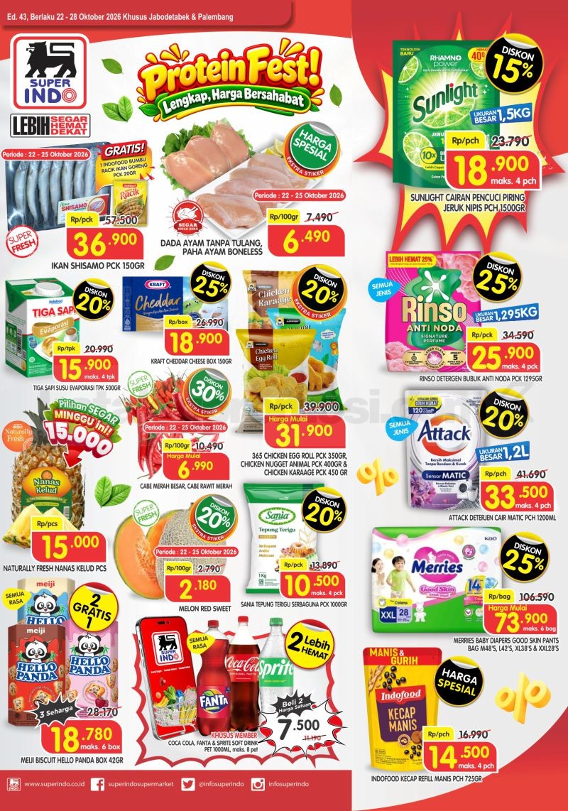 Promo JSM Superindo 23-25 Oktober 2026 Hemat Minggu Ini