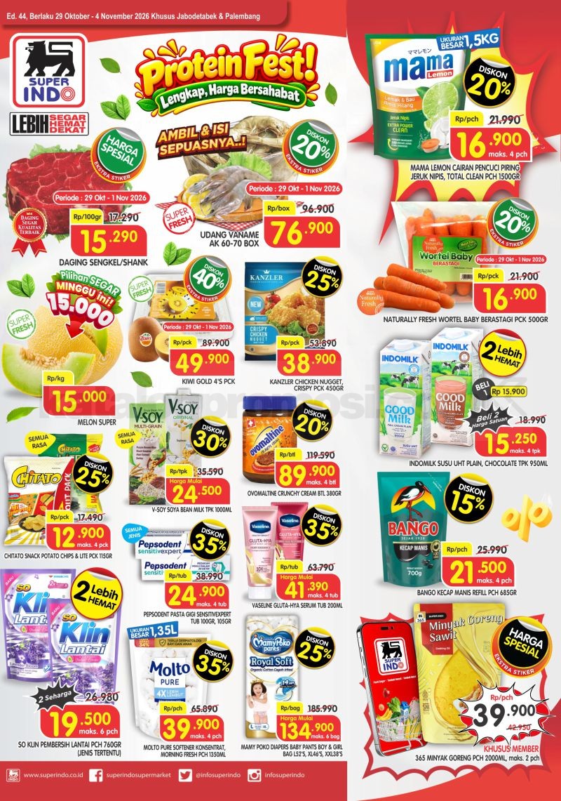 Promo JSM Superindo 30 Oktober - 01 November 2026 Terbaru Minggu Ini Promo JSM Superindo 30 Oktober - 01 November 2026 Terbaru Minggu Ini