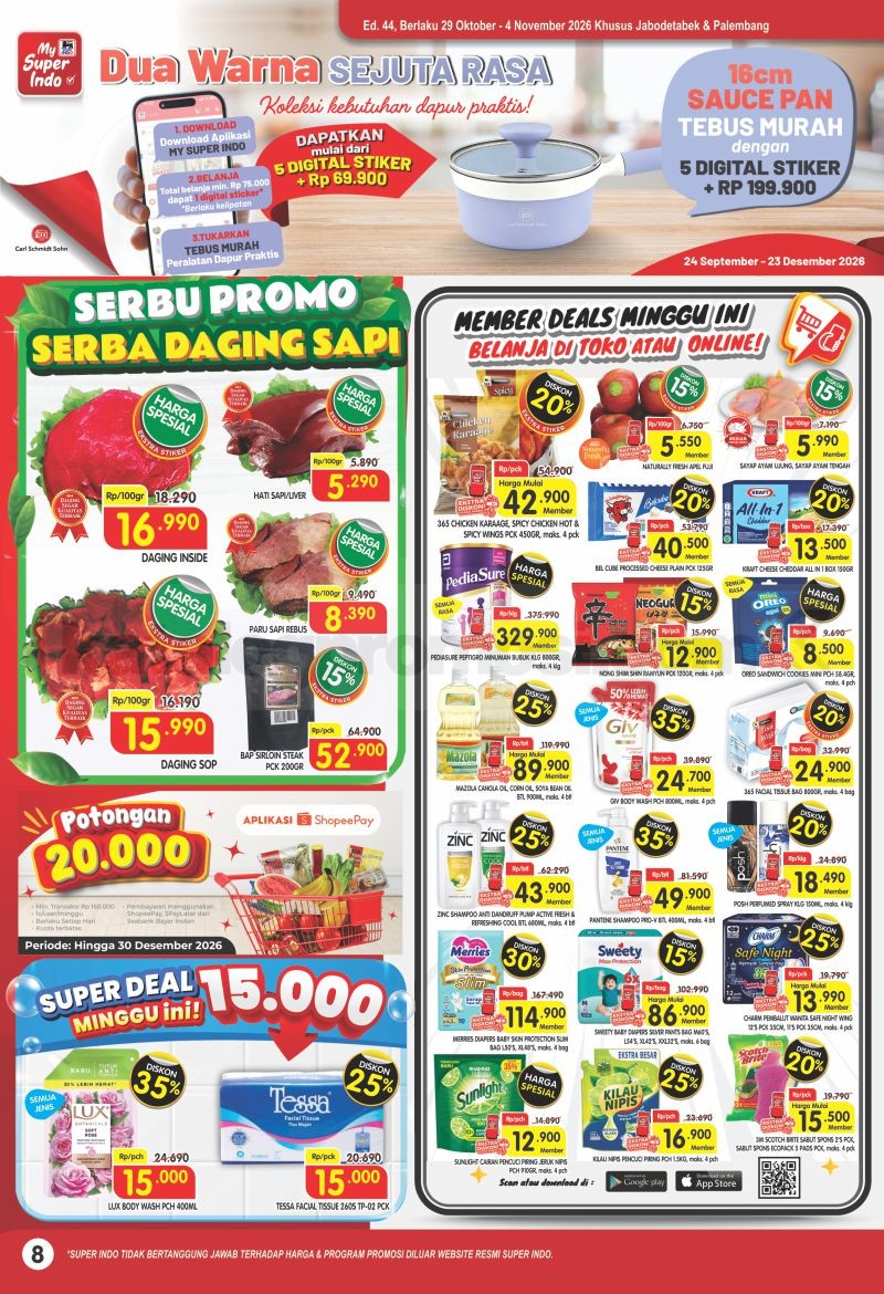 Promo JSM Superindo 30 Oktober - 01 November 2026 Terbaru Minggu Ini Promo JSM Superindo 30 Oktober - 01 November 2026 Terbaru Minggu Ini 2