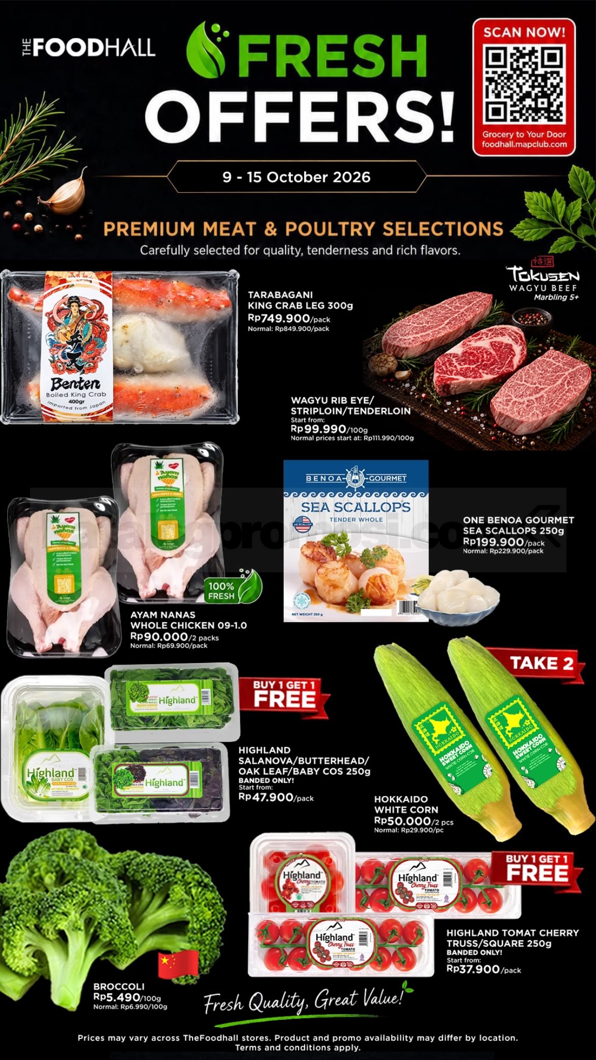 Promo THEFOODHALL JSM - WEEKLY DEALS 09-15 Oktober 2026