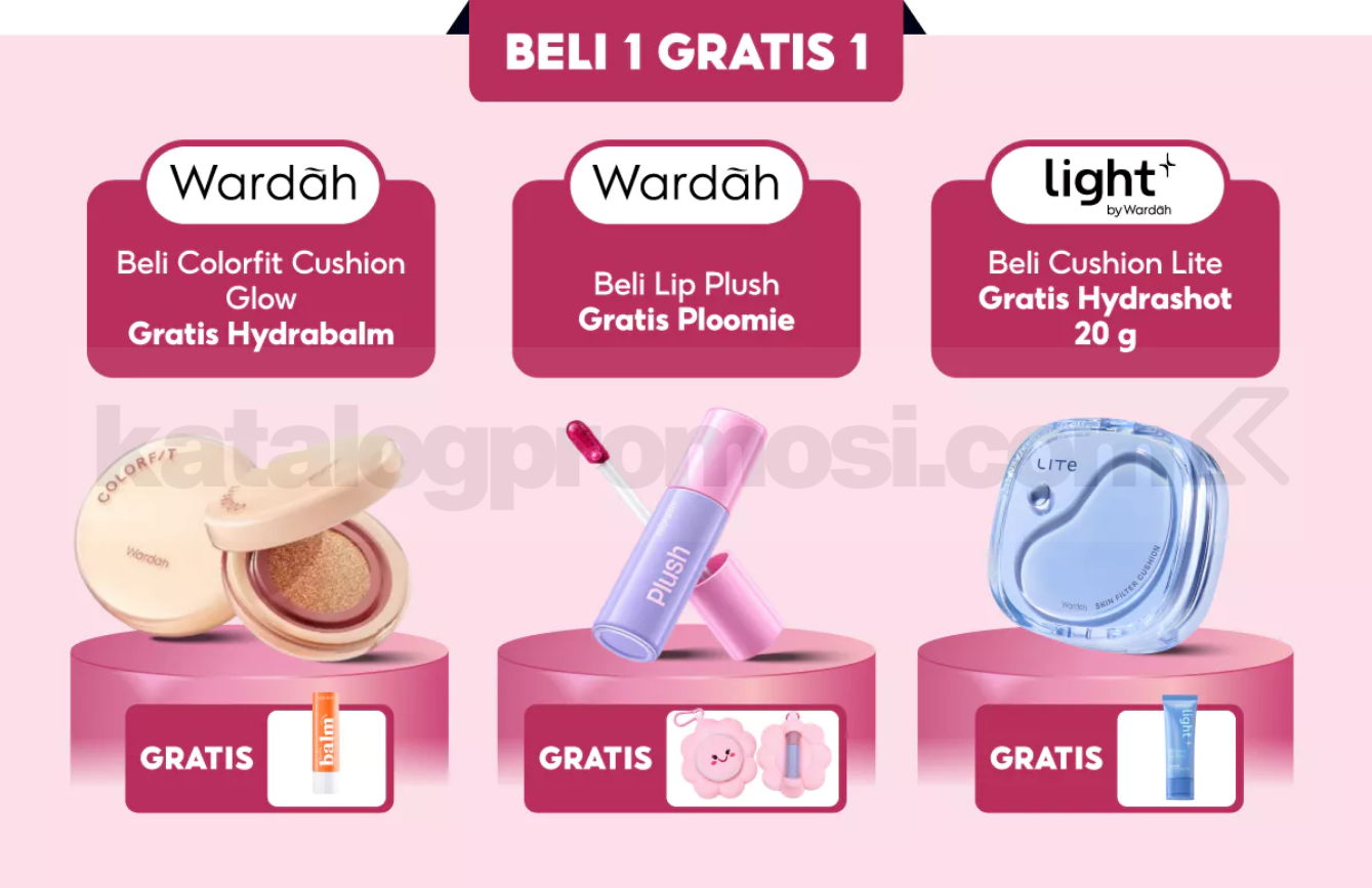 Promo Wardah Super Brand Day Diskon 60% dan Beli 1 Gratis 1 Promo Wardah Super Brand Day Diskon 60% dan Beli 1 Gratis 1 1