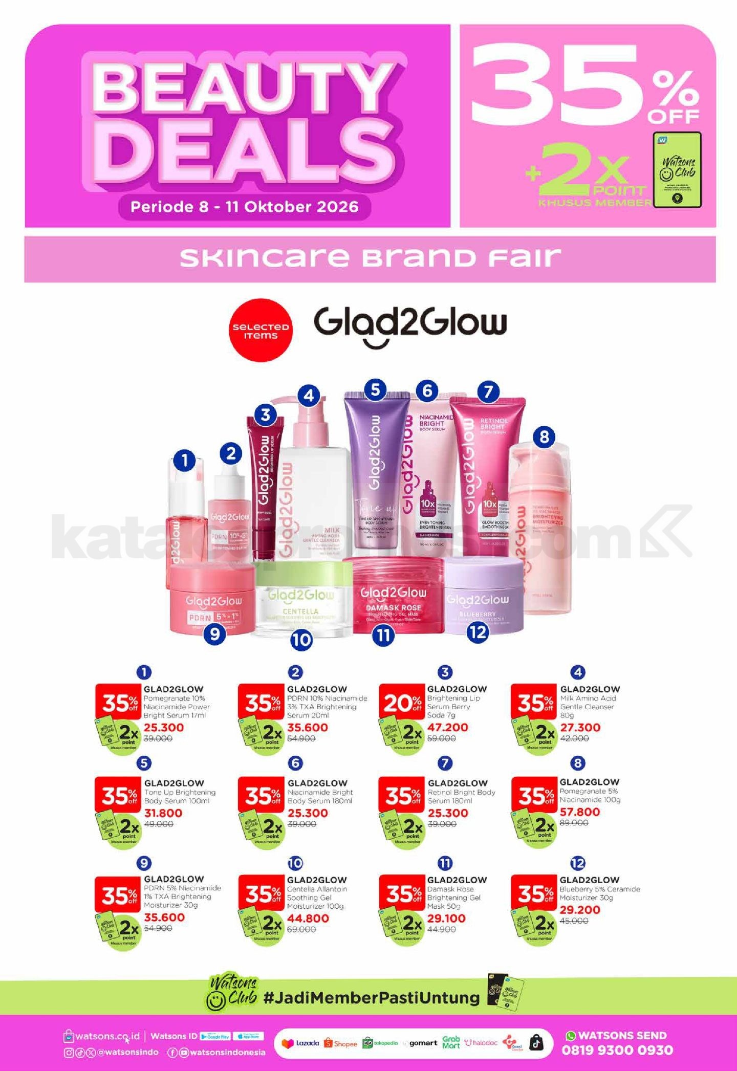 Promo Watsons Weekend Deals Diskon hingga 50% Promo Watsons Weekend Deals Diskon hingga 50% 3