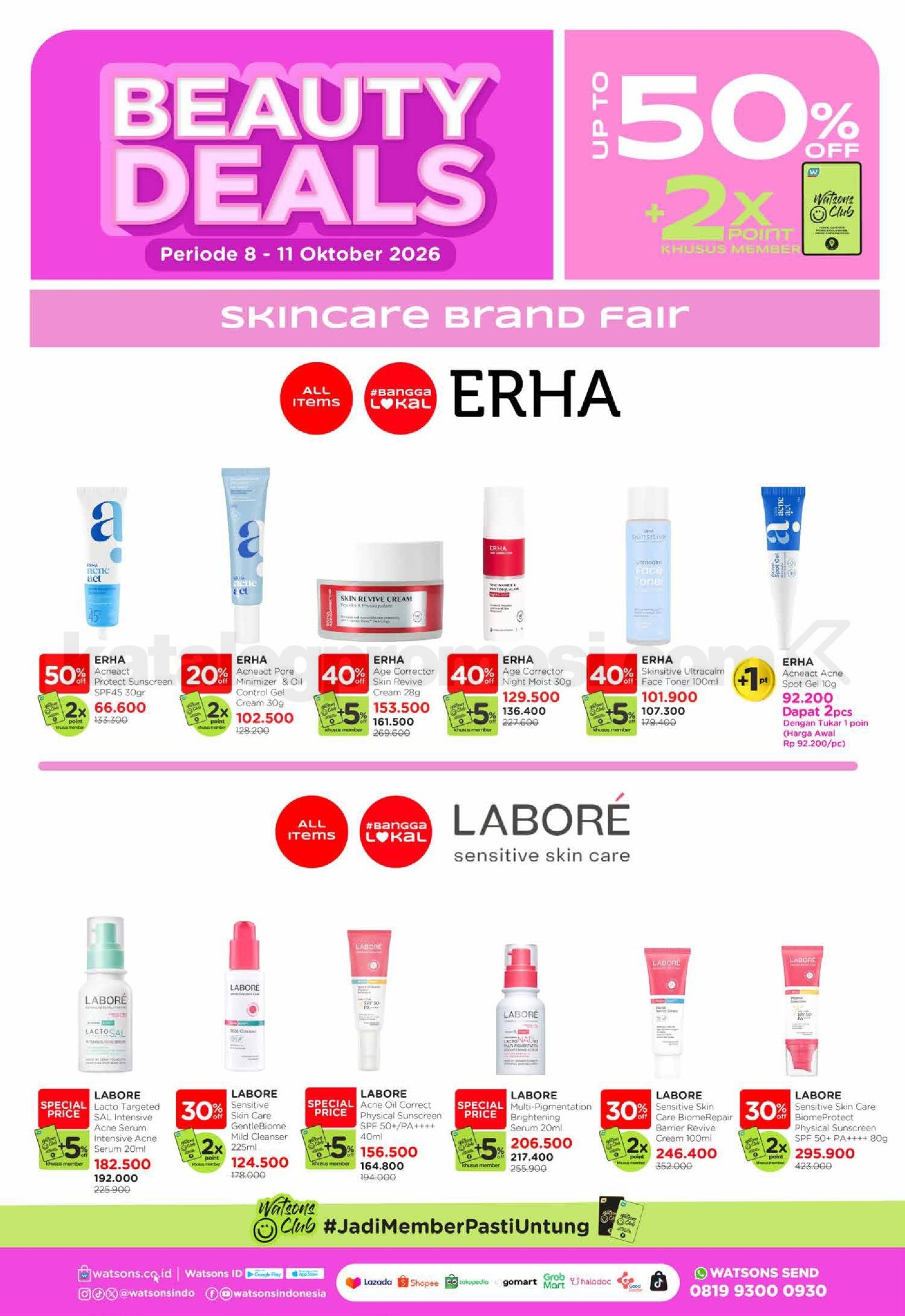 Promo Watsons Weekend Deals Diskon hingga 50% Promo Watsons Weekend Deals Diskon hingga 50% 5