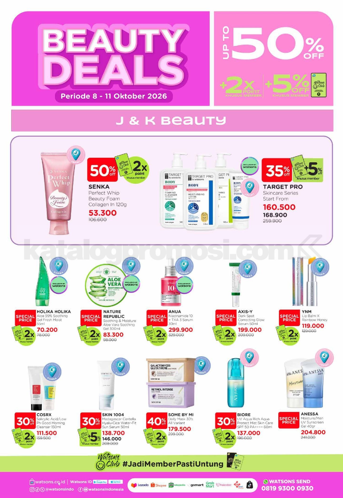 Promo Watsons Weekend Deals Diskon hingga 50% Promo Watsons Weekend Deals Diskon hingga 50% 7