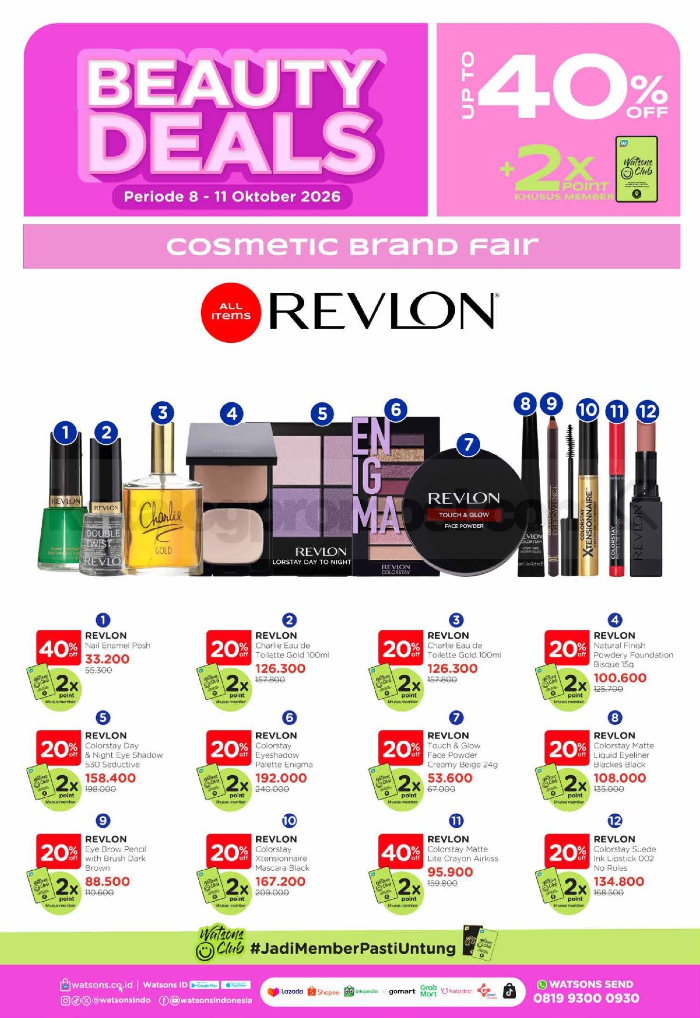 Promo Watsons Weekend Deals Diskon hingga 50% Promo Watsons Weekend Deals Diskon hingga 50% 11