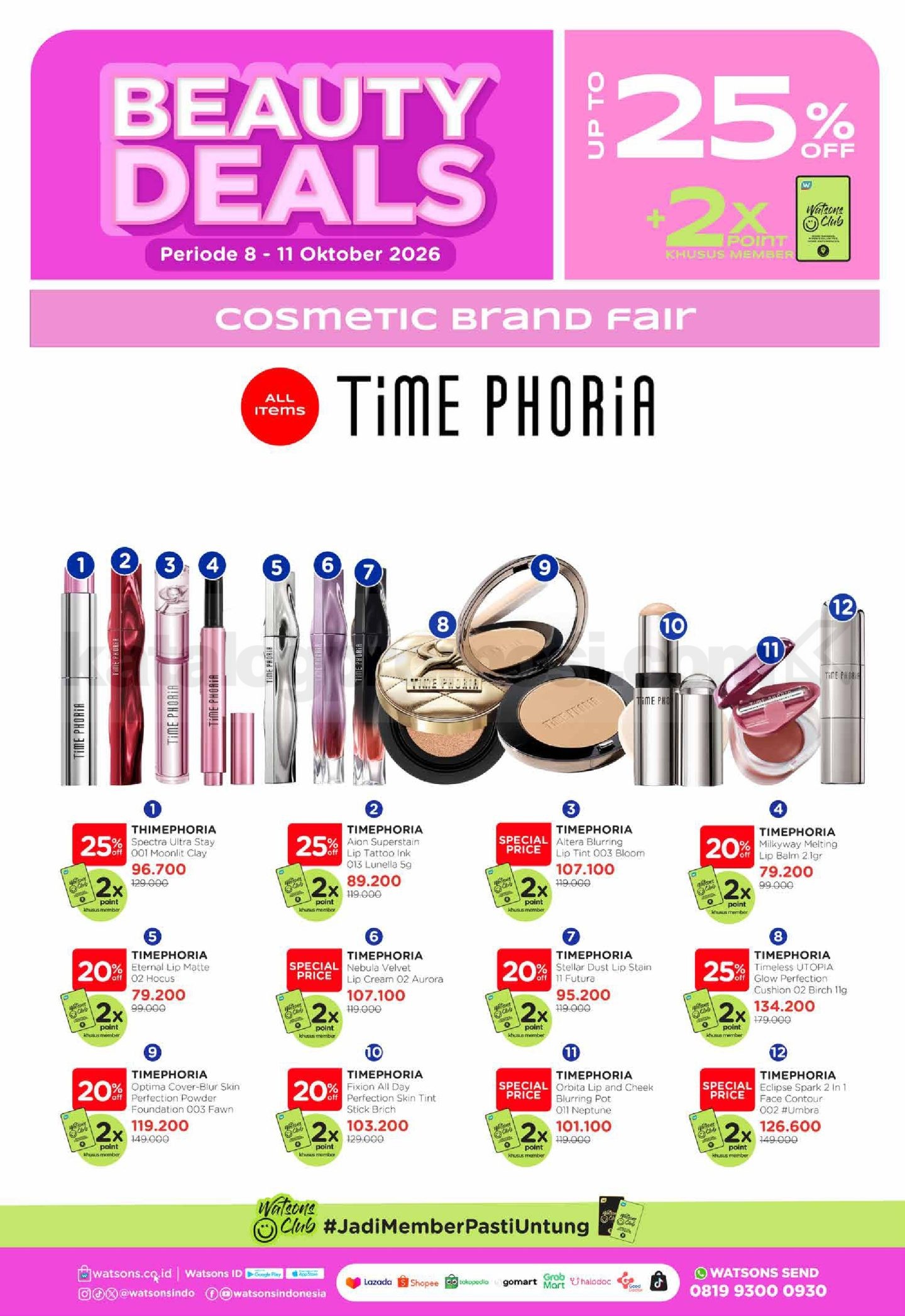Promo Watsons Weekend Deals Diskon hingga 50% Promo Watsons Weekend Deals Diskon hingga 50% 12