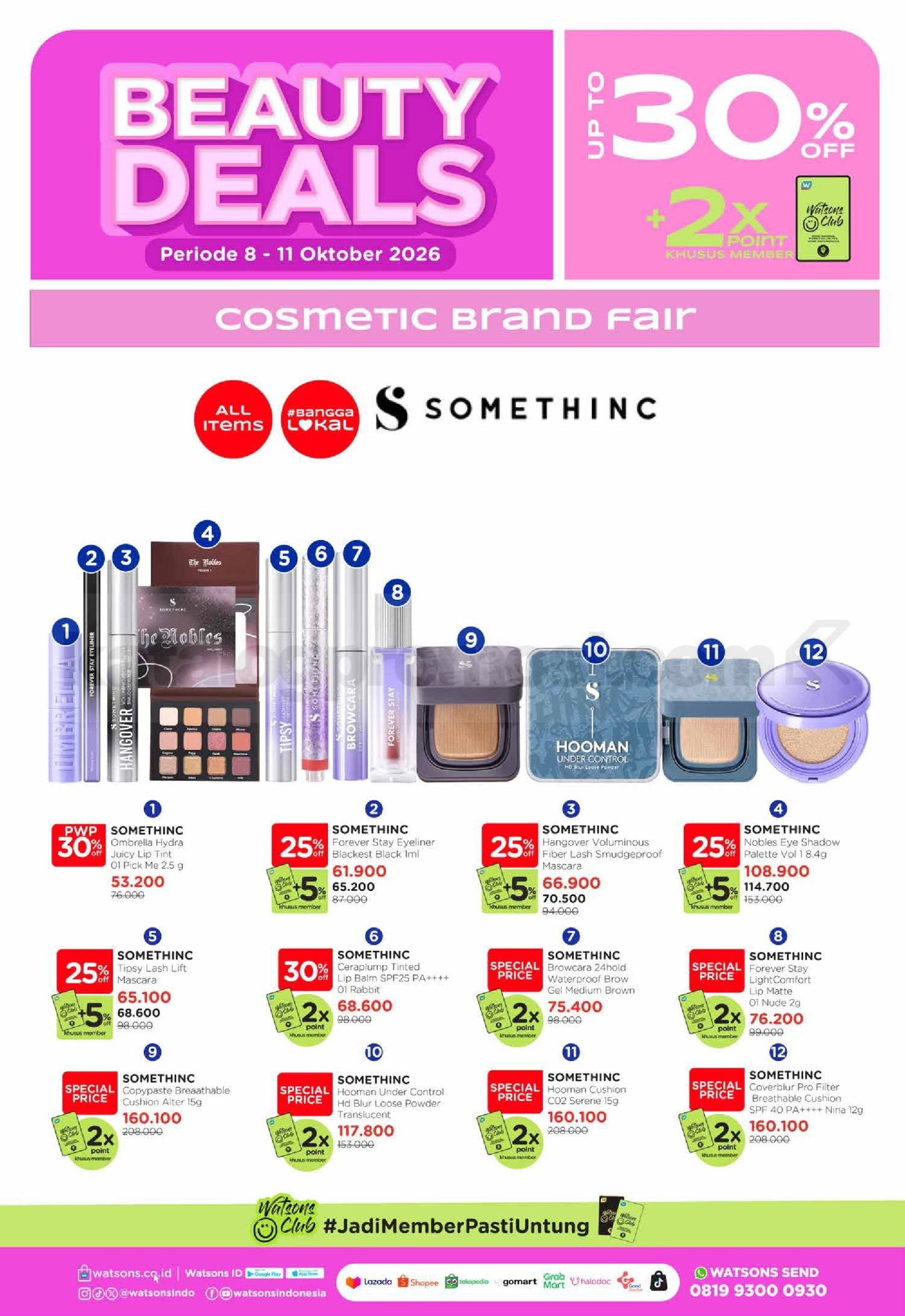 Promo Watsons Weekend Deals Diskon hingga 50% Promo Watsons Weekend Deals Diskon hingga 50% 13