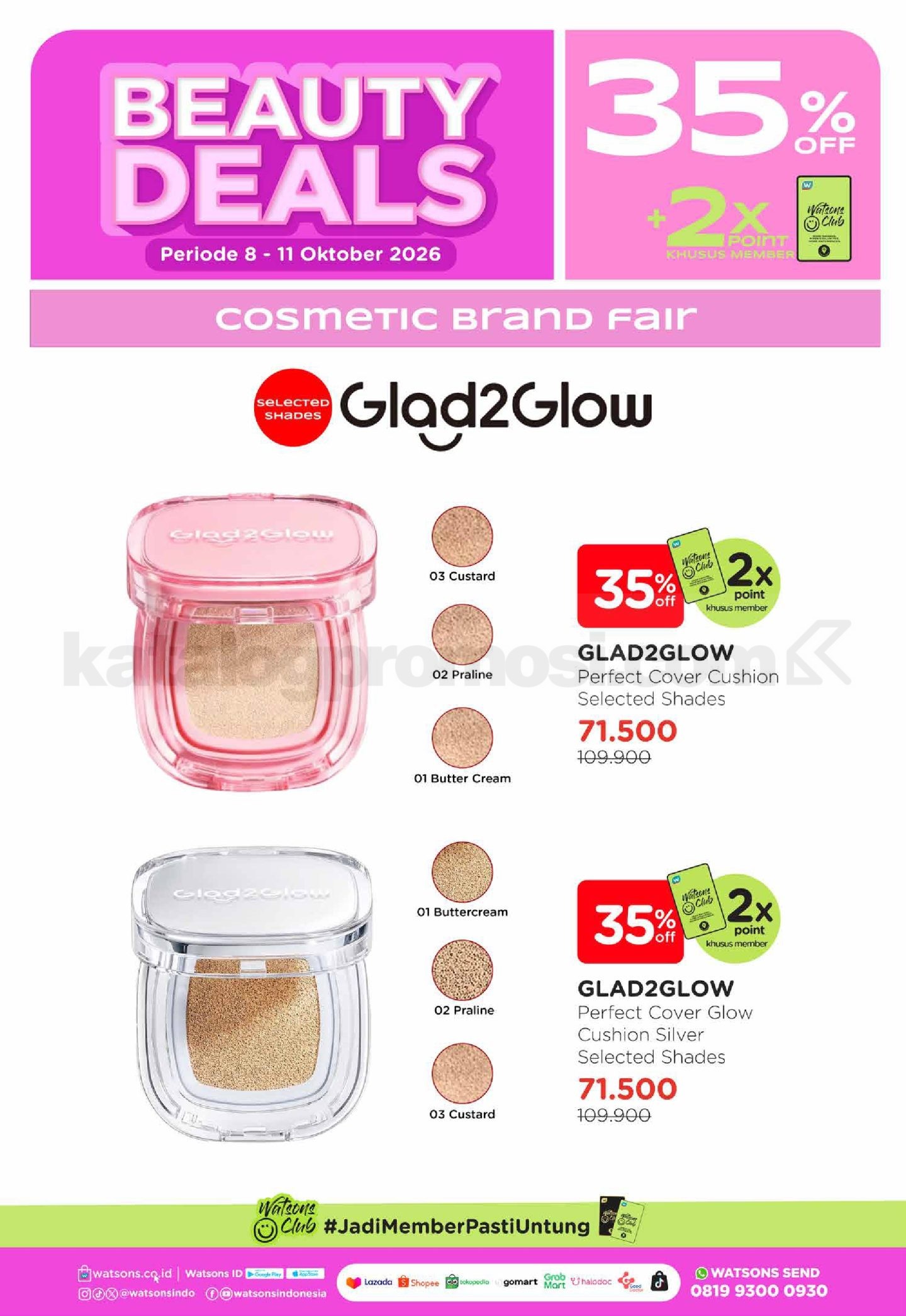 Promo Watsons Weekend Deals Diskon hingga 50% Promo Watsons Weekend Deals Diskon hingga 50% 14