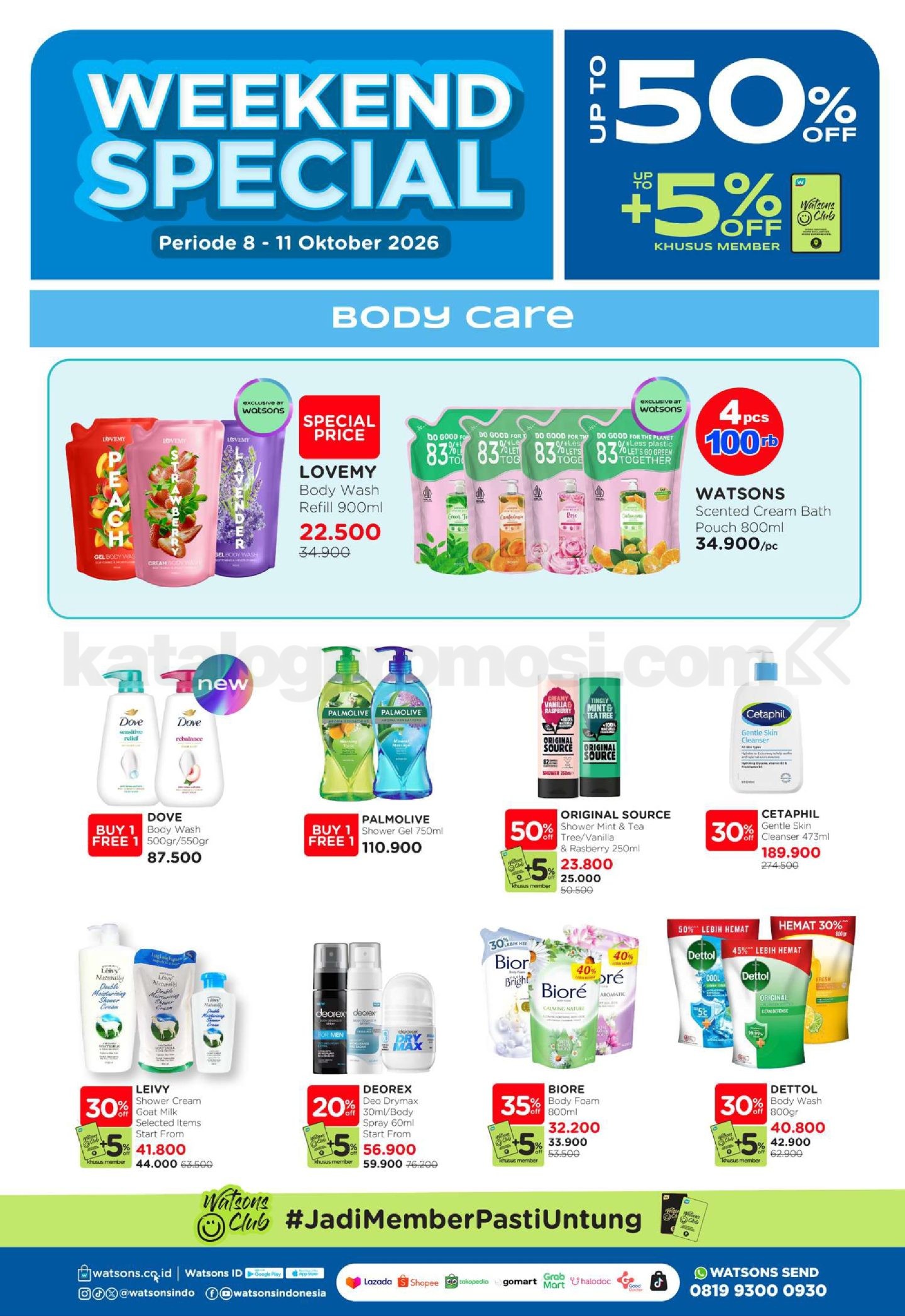Promo Watsons Weekend Deals Diskon hingga 50% Promo Watsons Weekend Deals Diskon hingga 50% 20