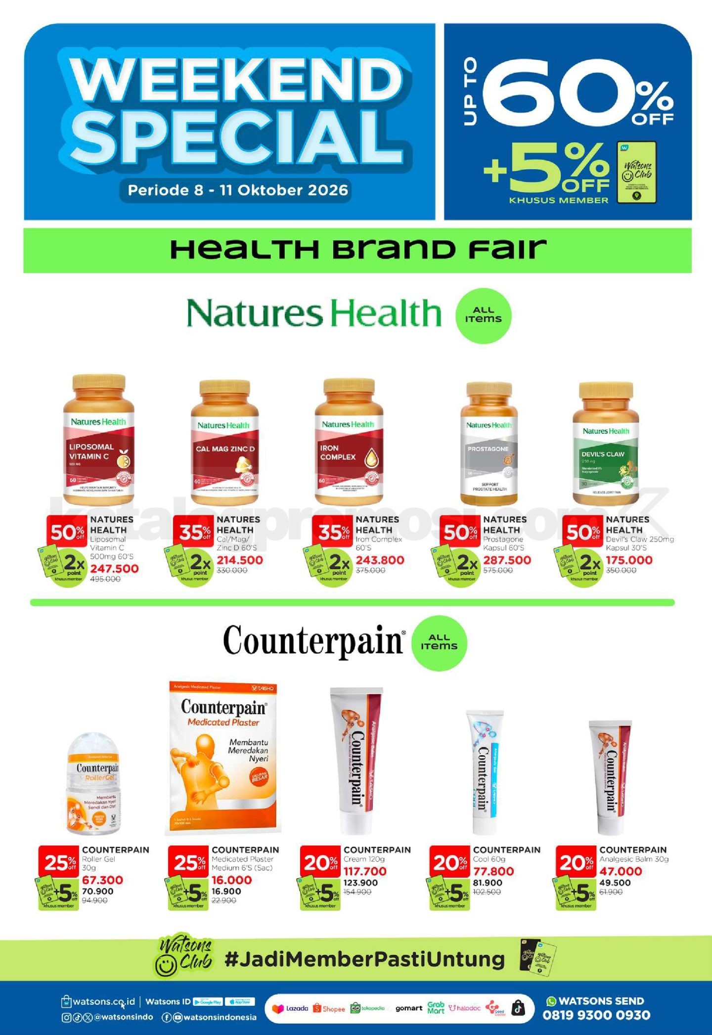 Promo Watsons Weekend Deals Diskon hingga 50% Promo Watsons Weekend Deals Diskon hingga 50% 23