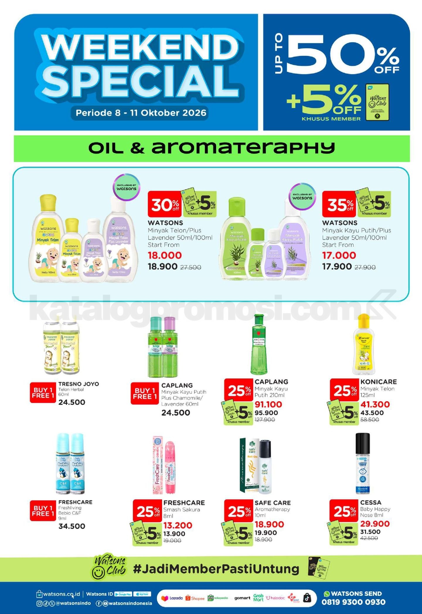 Promo Watsons Weekend Deals Diskon hingga 50% Promo Watsons Weekend Deals Diskon hingga 50% 25