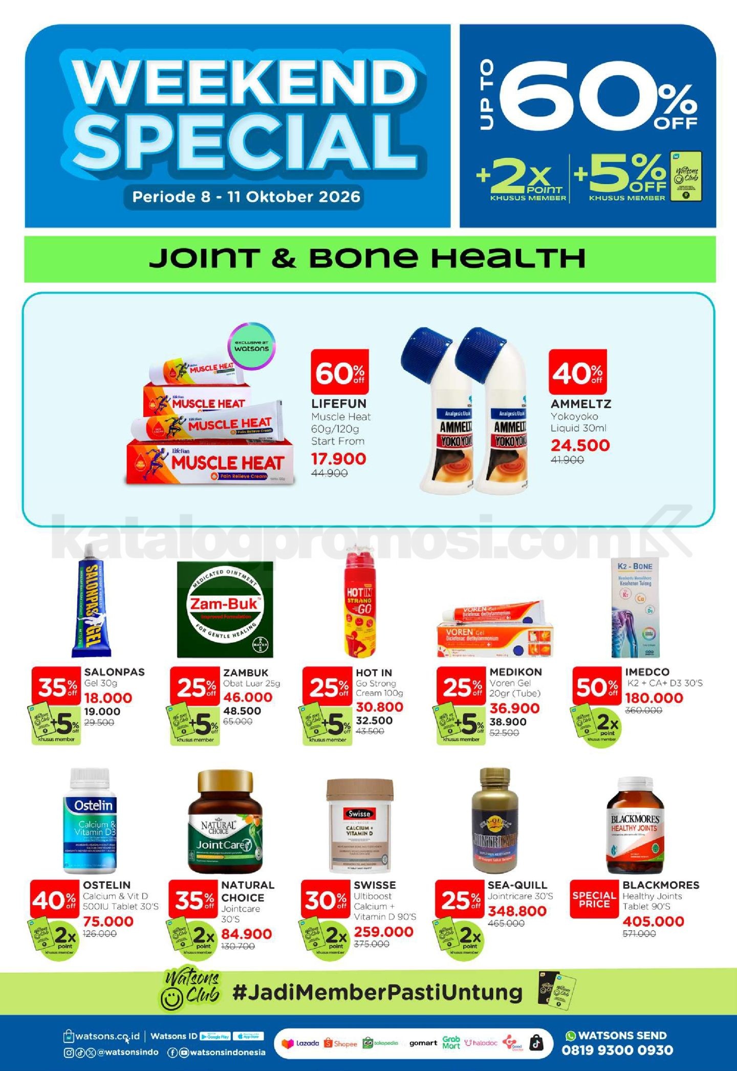 Promo Watsons Weekend Deals Diskon hingga 50% Promo Watsons Weekend Deals Diskon hingga 50% 26