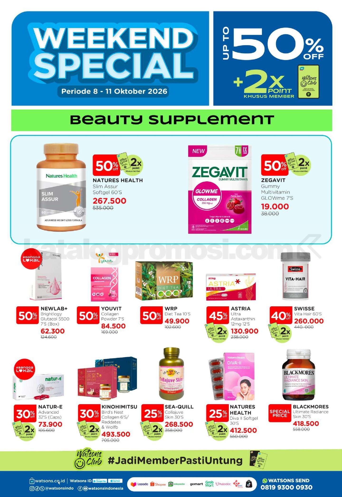 Promo Watsons Weekend Deals Diskon hingga 50% Promo Watsons Weekend Deals Diskon hingga 50% 28