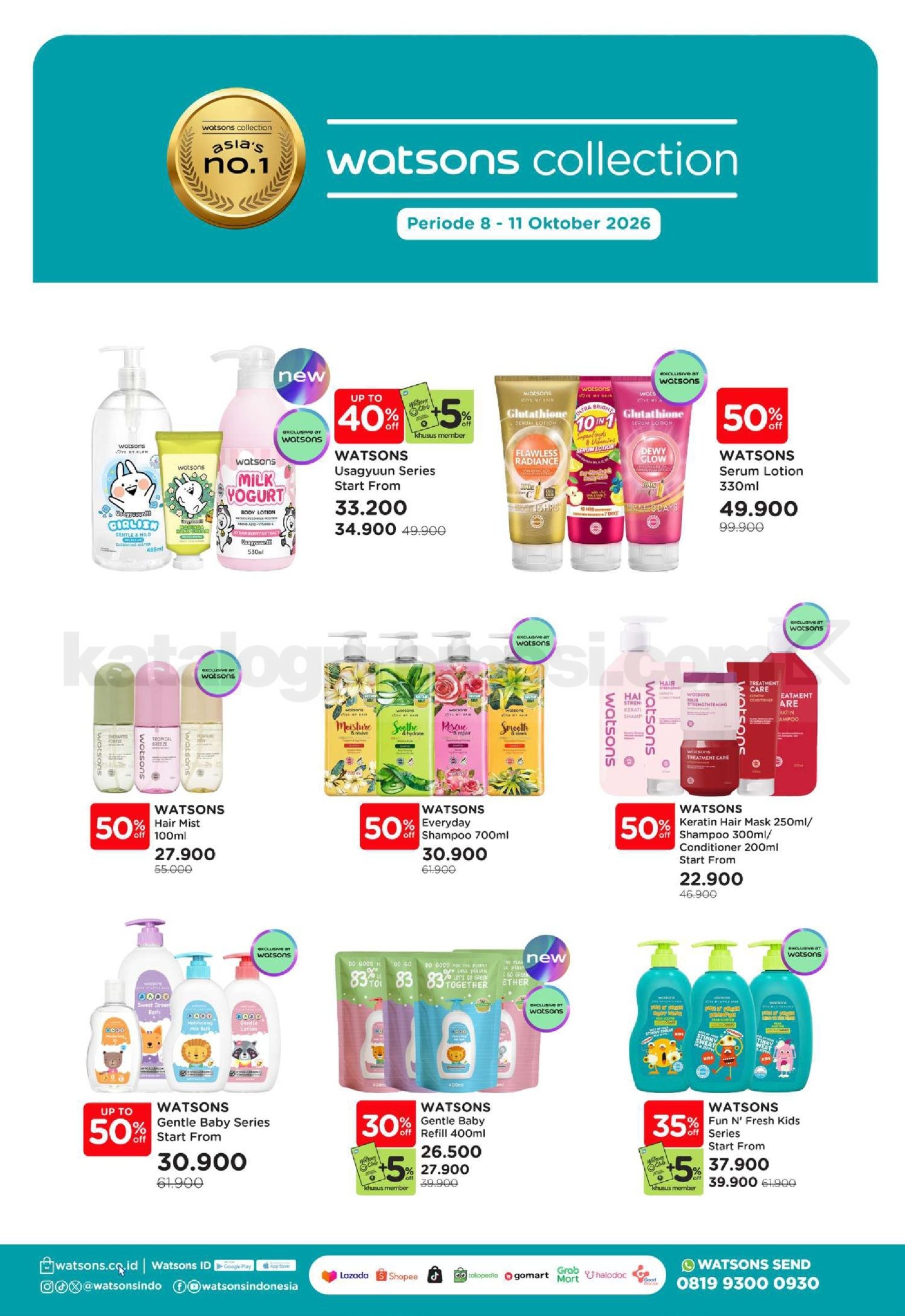 Promo Watsons Weekend Deals Diskon hingga 50% Promo Watsons Weekend Deals Diskon hingga 50% 33