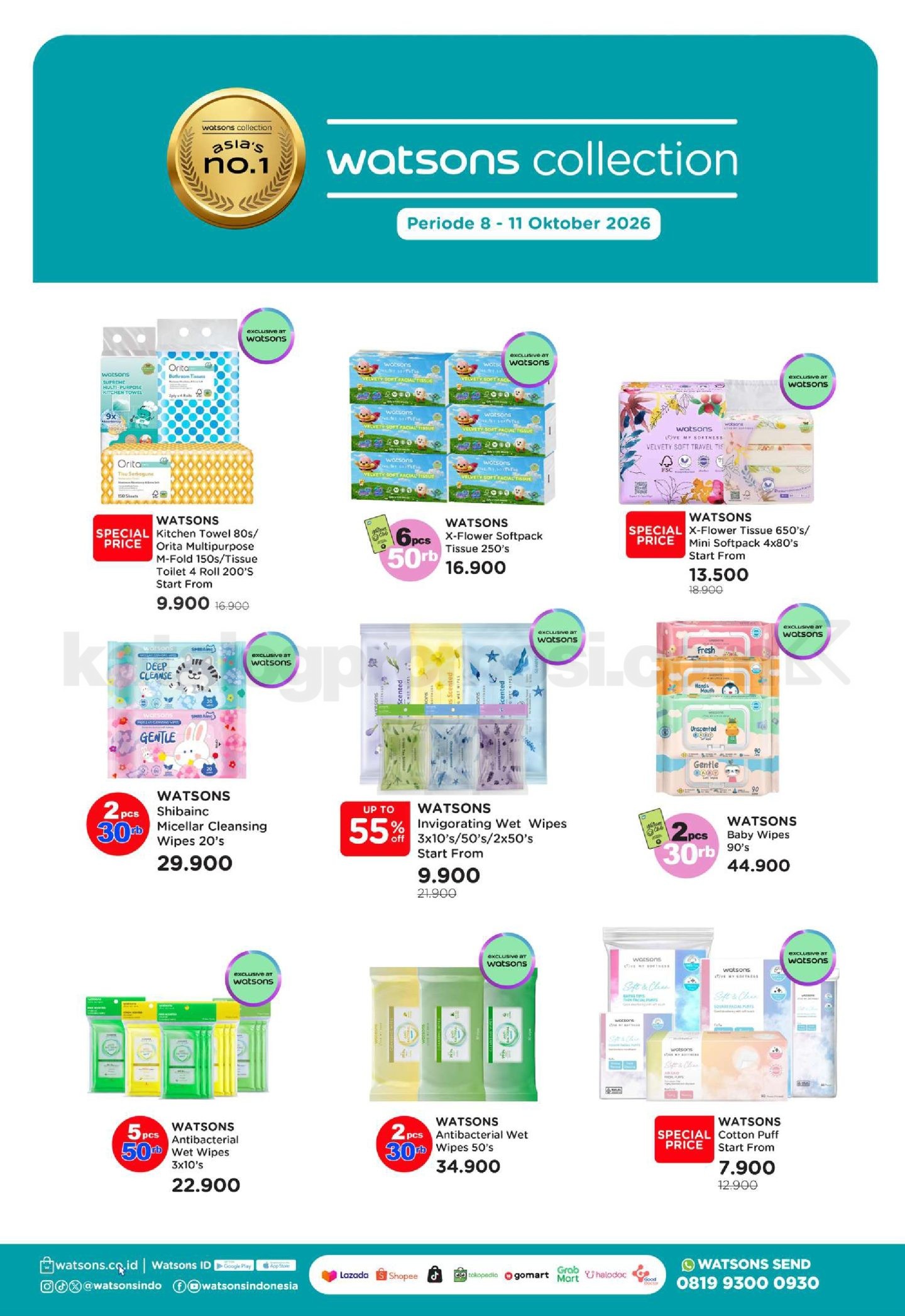 Promo Watsons Weekend Deals Diskon hingga 50% Promo Watsons Weekend Deals Diskon hingga 50% 34