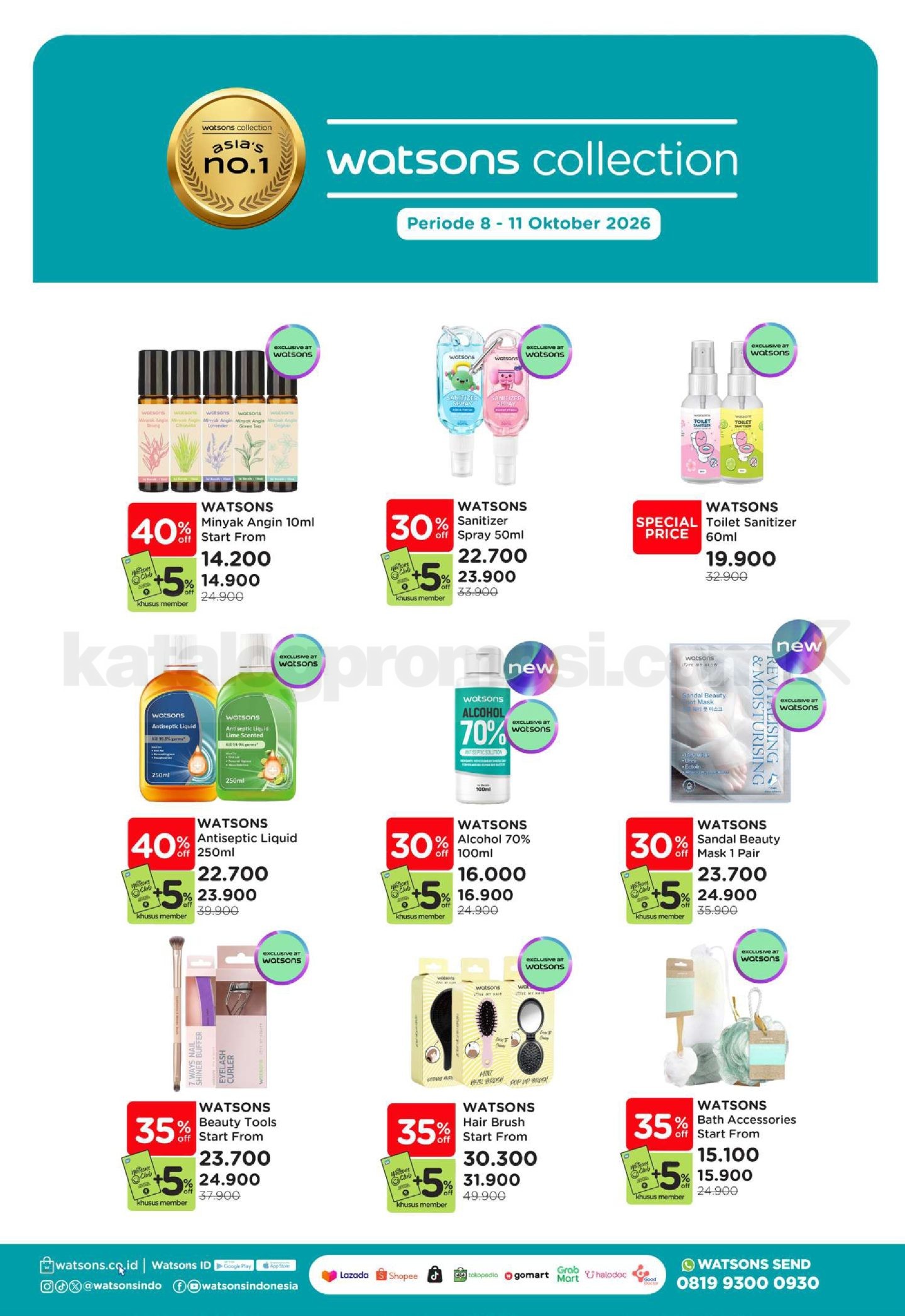 Promo Watsons Weekend Deals Diskon hingga 50% Promo Watsons Weekend Deals Diskon hingga 50% 35