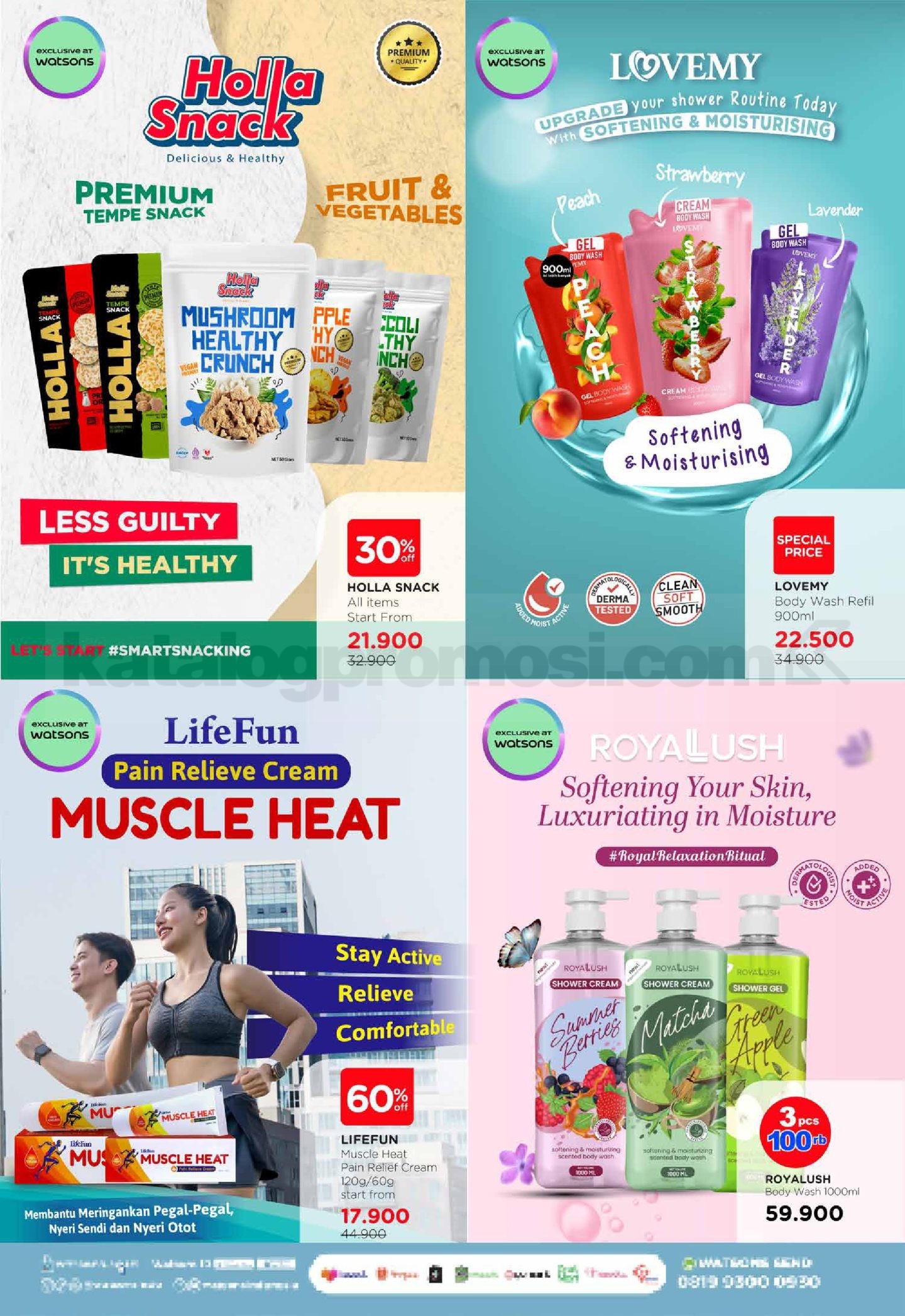 Promo Watsons Weekend Deals Diskon hingga 50% Promo Watsons Weekend Deals Diskon hingga 50% 37