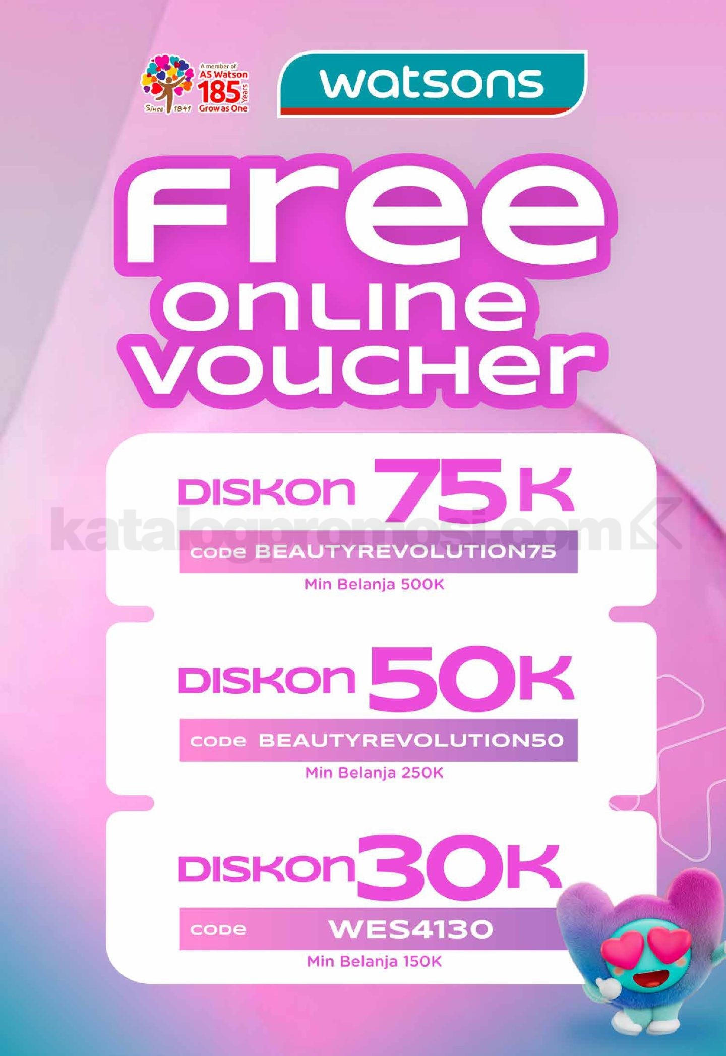 Promo Watsons Weekend Deals Diskon hingga 50% Promo Watsons Weekend Deals Diskon hingga 50% 38